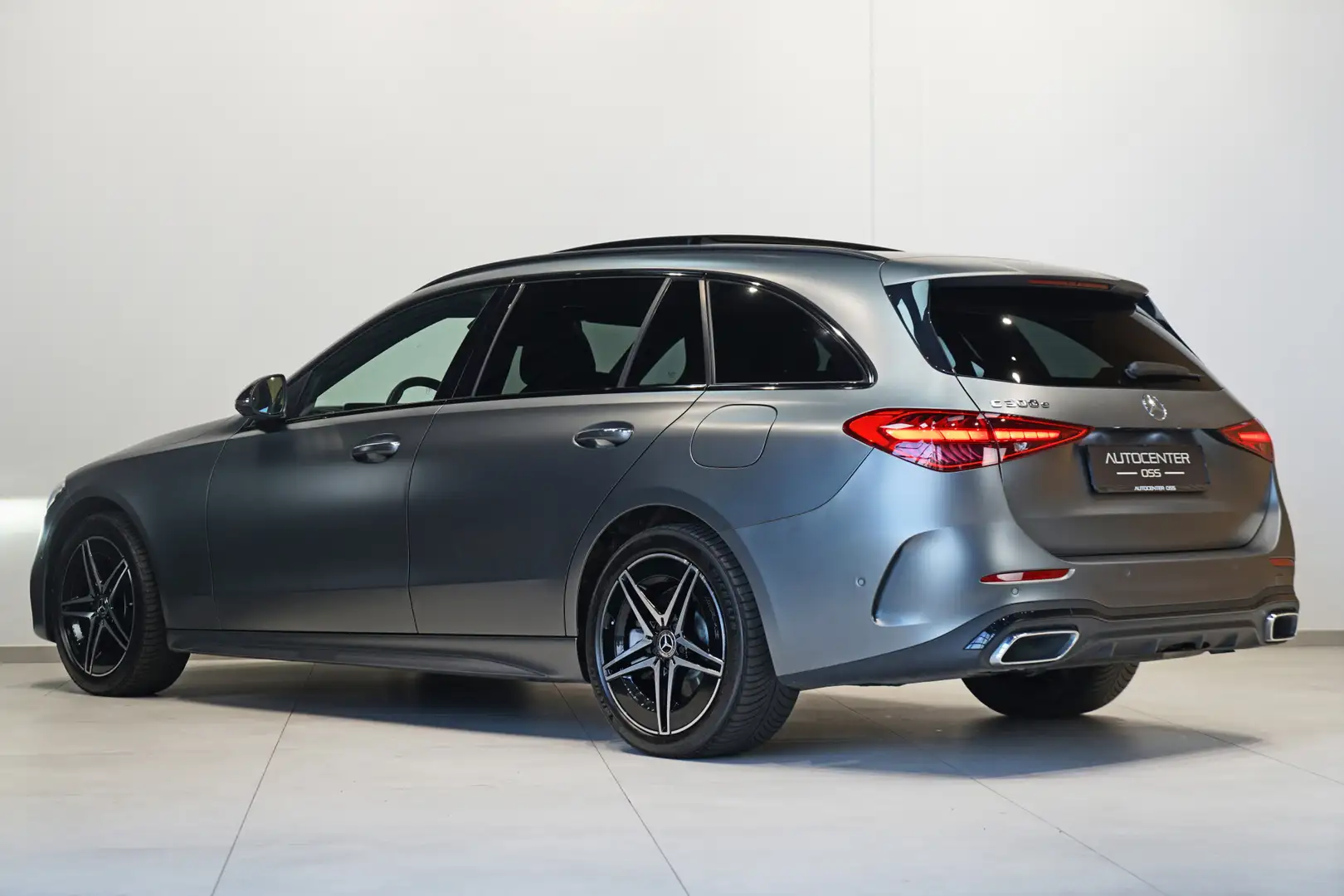 Mercedes-Benz C 300 Estate e AMG ✅ MATGRIJS ✅ TREKHAAK ✅ HEAD-UP ✅ 360 Gris - 2