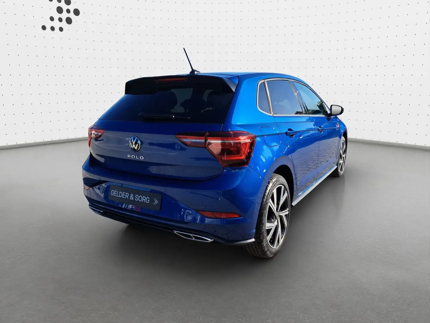 Volkswagen Polo 1.0 TSI R-Line|IQ.LIGHT|ACC|NAVI|LED|SHZ| Blau - 2