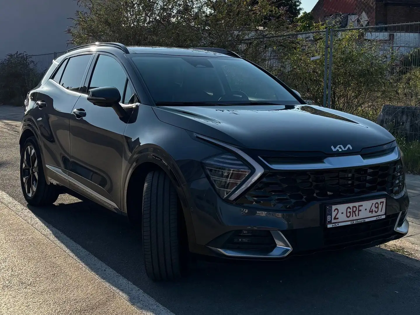 Kia Sportage PHEV Pace full option + sunroof Grijs - 1