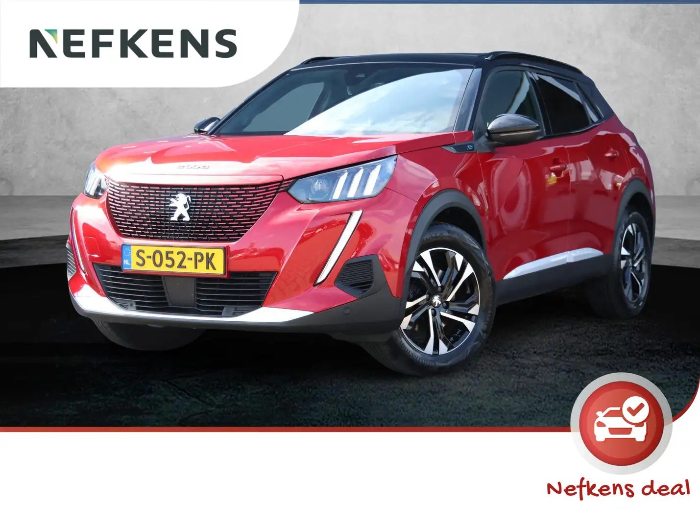 Peugeot e-2008 EV GT 50 kWh Navigatie | Schuifkanteldak | Stoelve Rot - 1