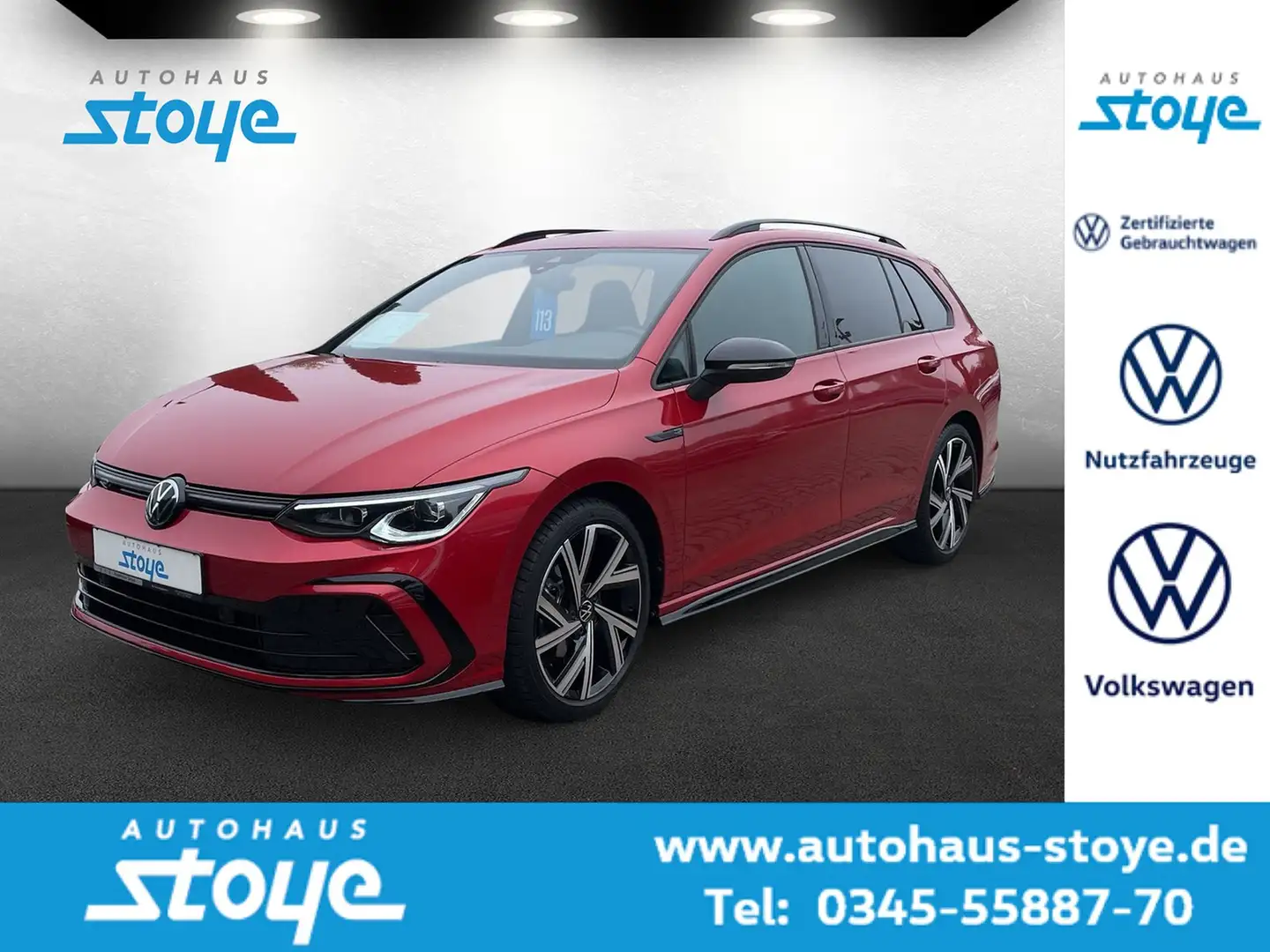Volkswagen Golf Variant R-Line eTSi DSG Navi LED Kamera Rouge - 1