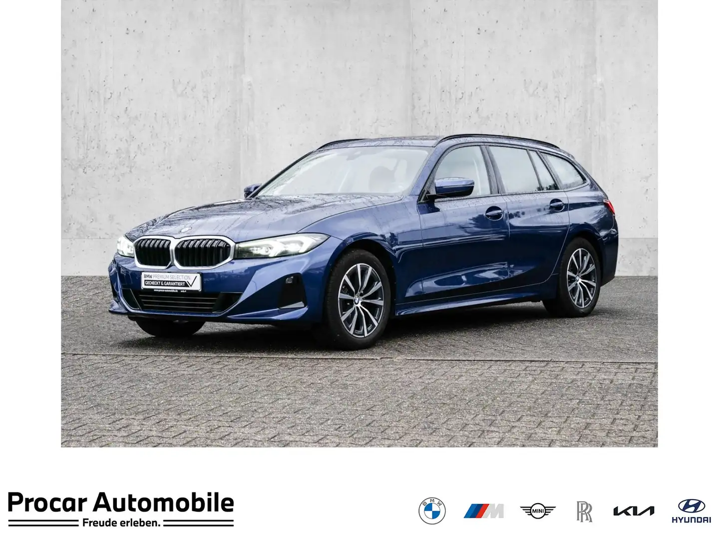 BMW 320 d Pano  DA PA RFK DAB LiCoPro Carplay Blau - 1