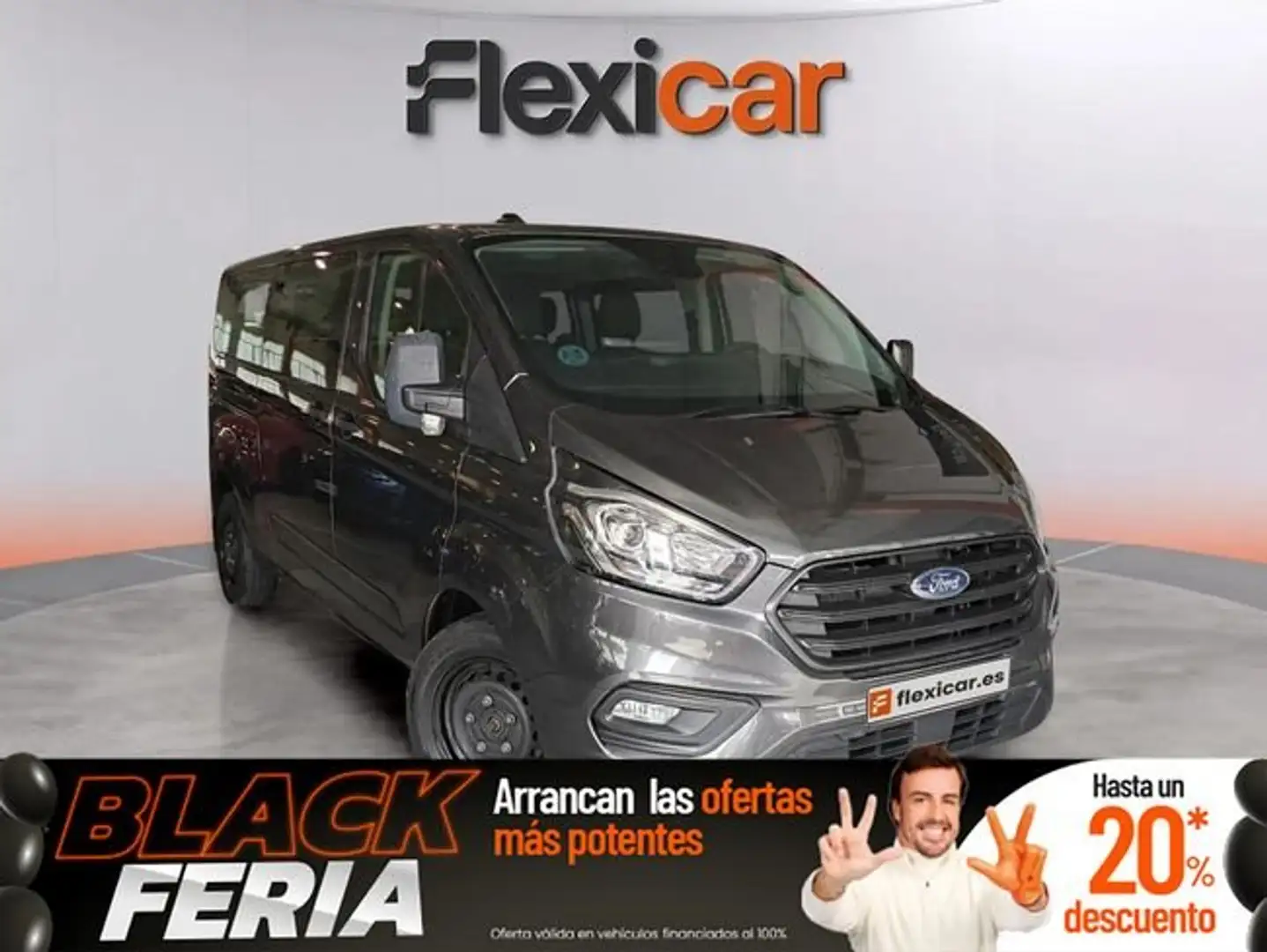 Ford Transit Custom 2.0 d auto Gris - 1