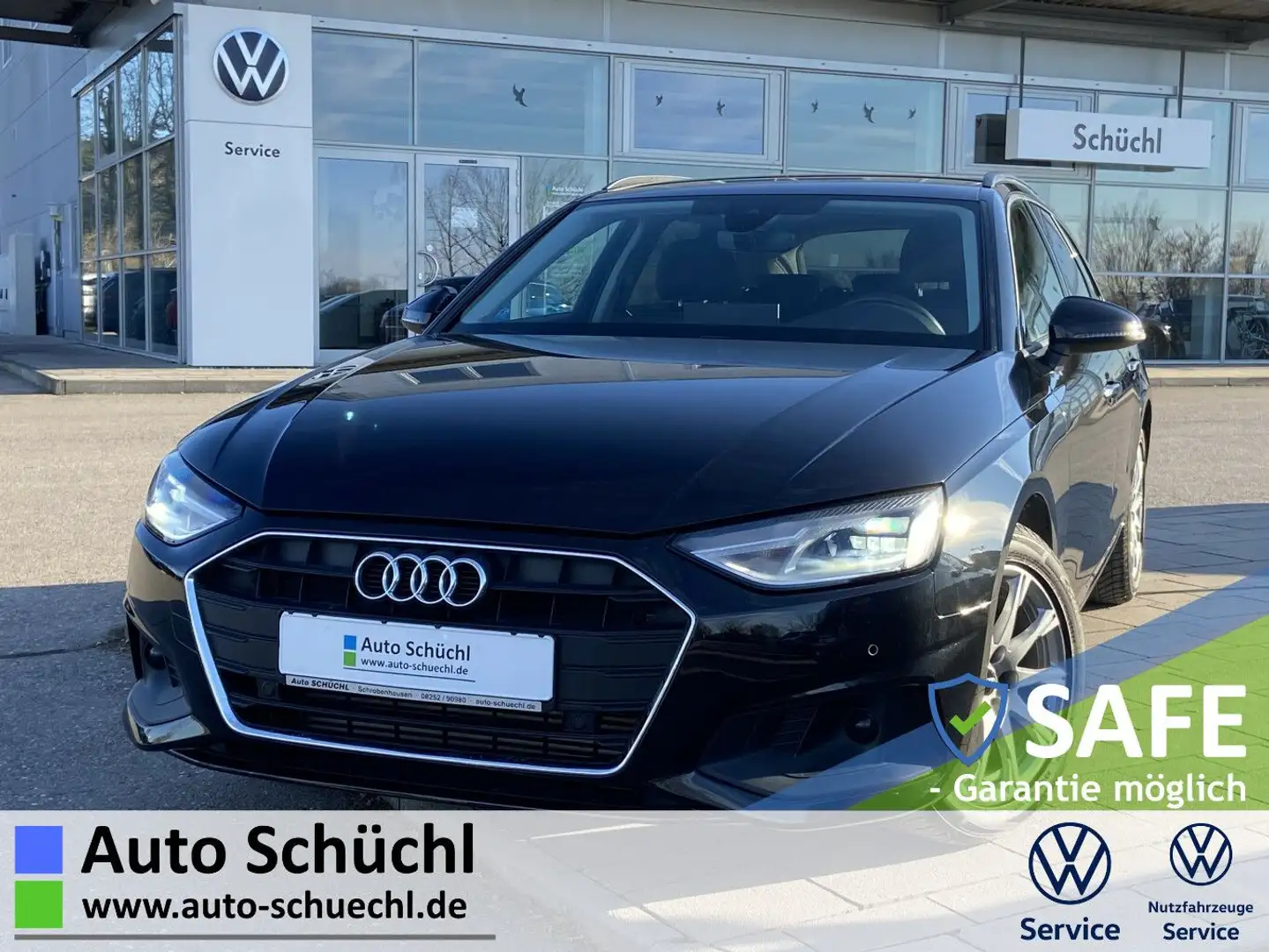Audi A4 Avant 35 2.0 TFSI S-tronic AHK+NAVI+LED+SHZ+P Schwarz - 1