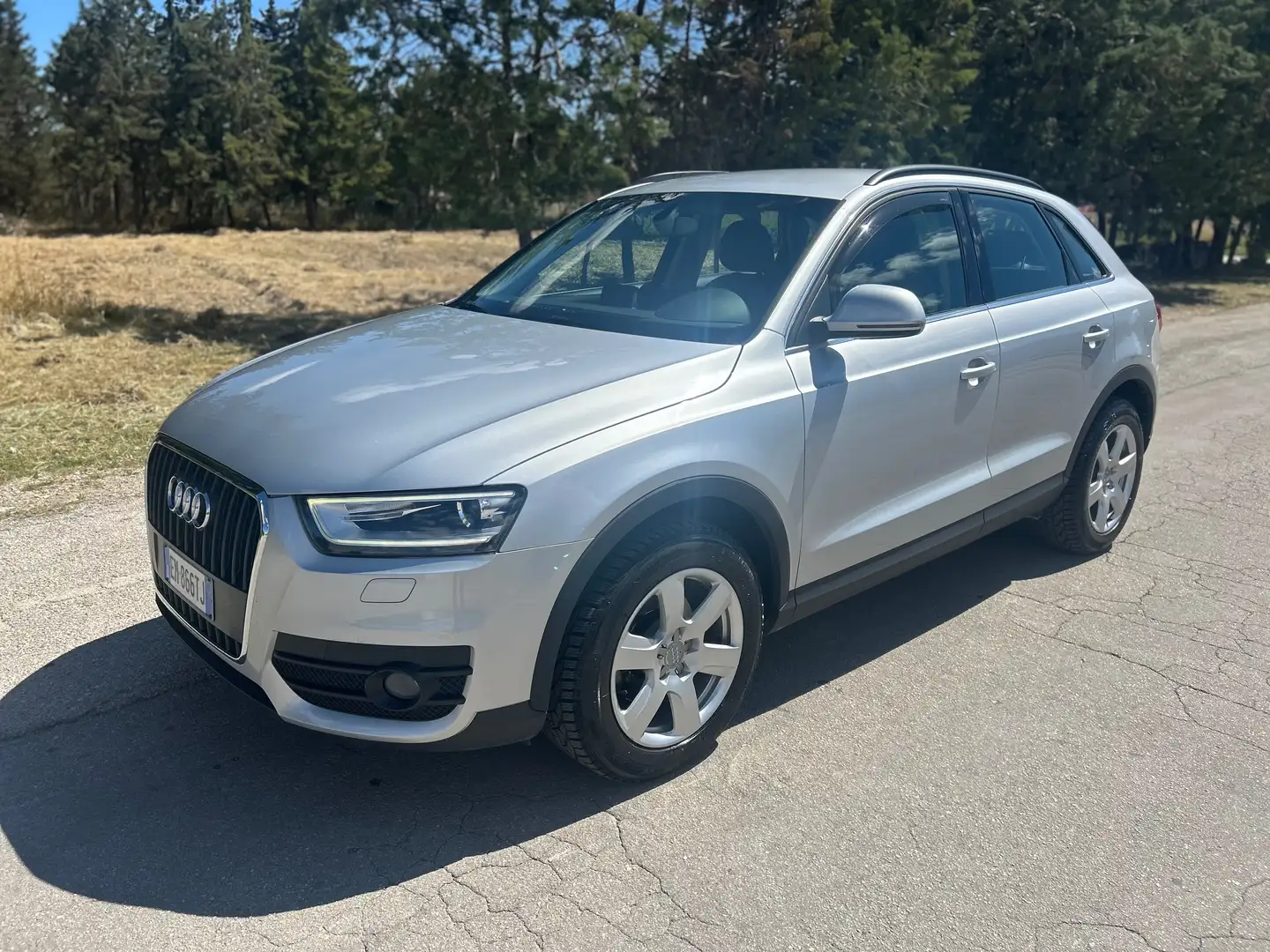 Audi Q3 Q3 2.0 tdi Advanced Plus 140cv Argento - 1