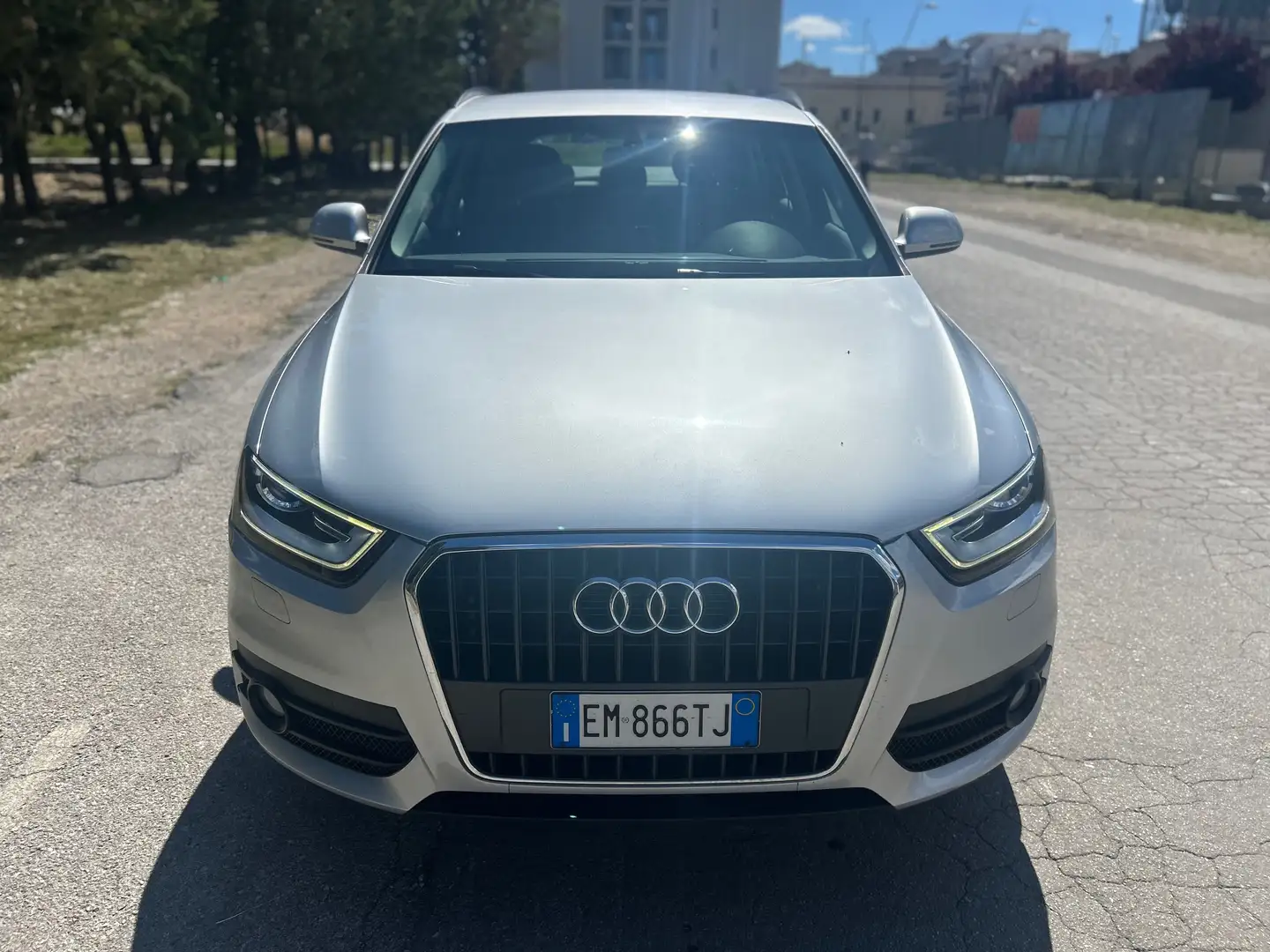 Audi Q3 Q3 2.0 tdi Advanced Plus 140cv Argento - 2