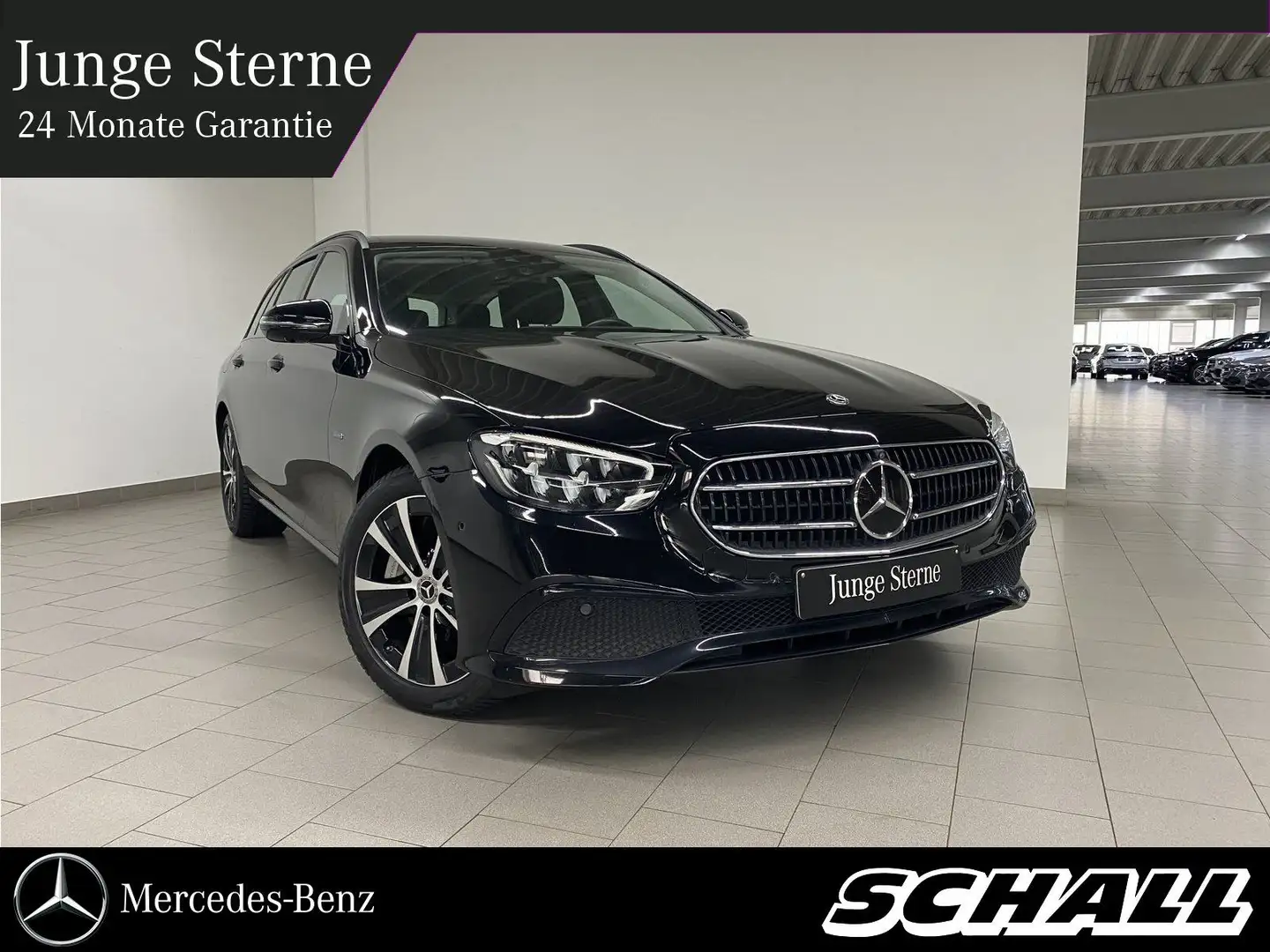 Mercedes-Benz E 300 de T AVA+NIGHT+DISTR+MEMORY+LED+360°+AMBIE Noir - 1