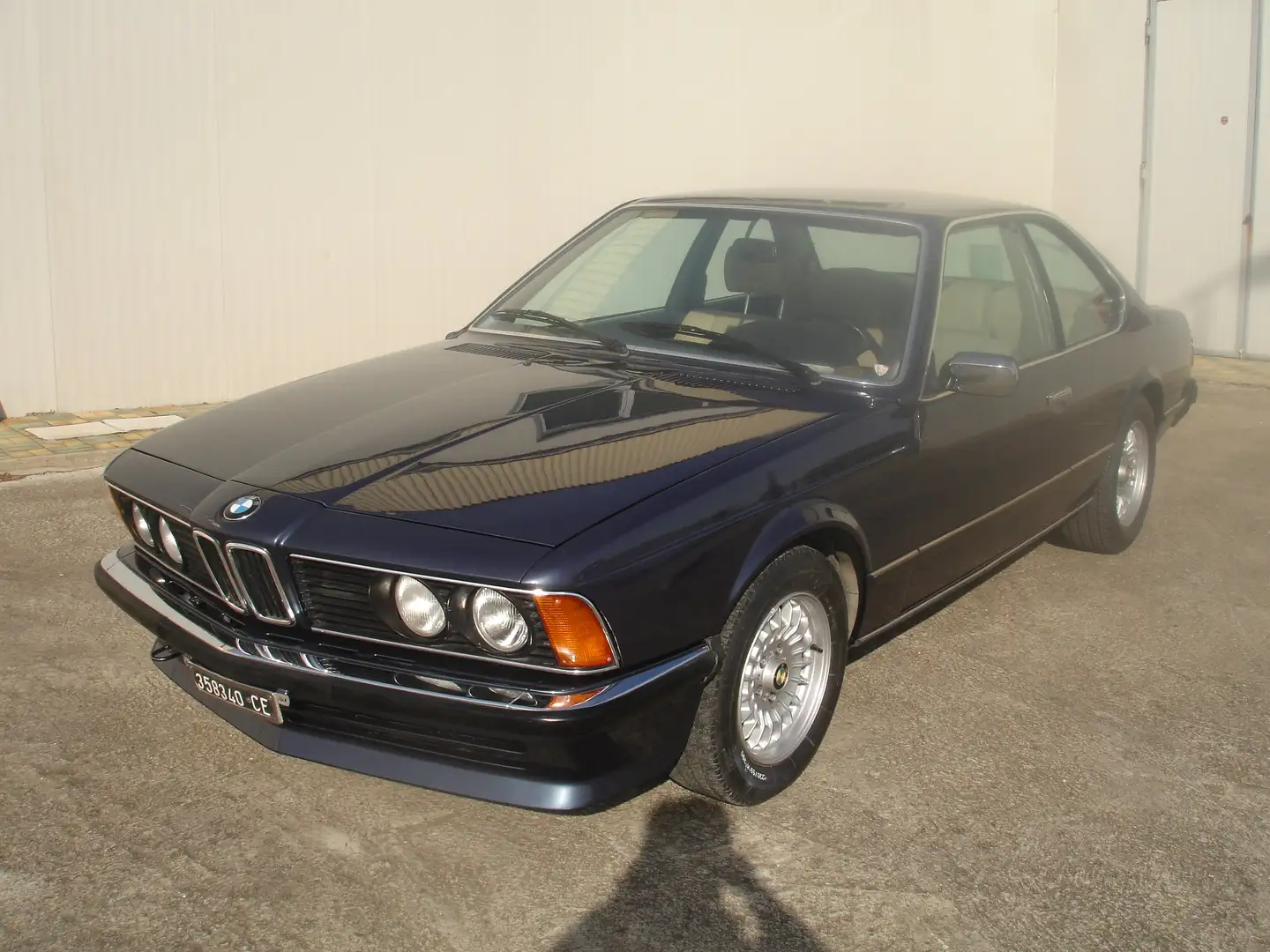 BMW 635 635 3.5 CSi Bleu - 1
