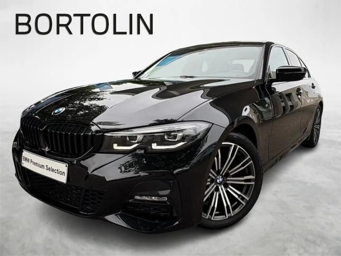 BMW 318 dA Berline Pack M Sport Boite Чорний - 1