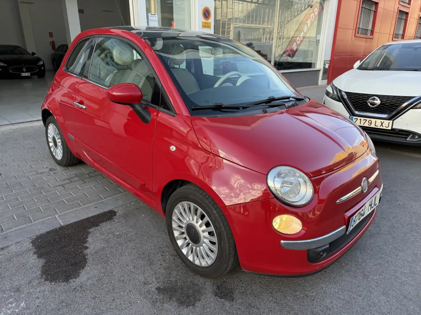 Fiat 500 1.2 Blackjack Rouge - 1