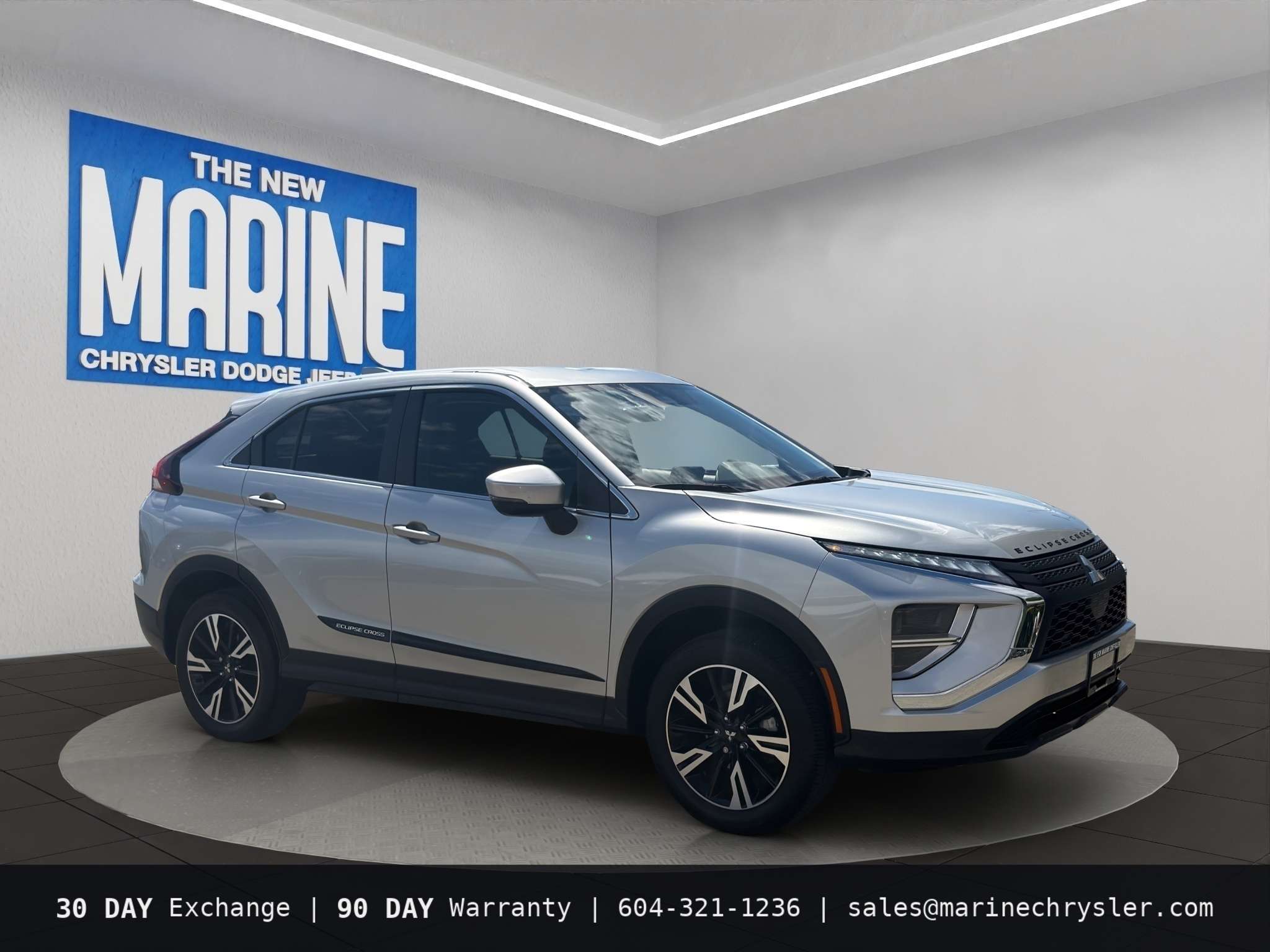 Gray 2024 Mitsubishi Eclipse Cross SUV / Crossover All-Wheel Drive Automatic
