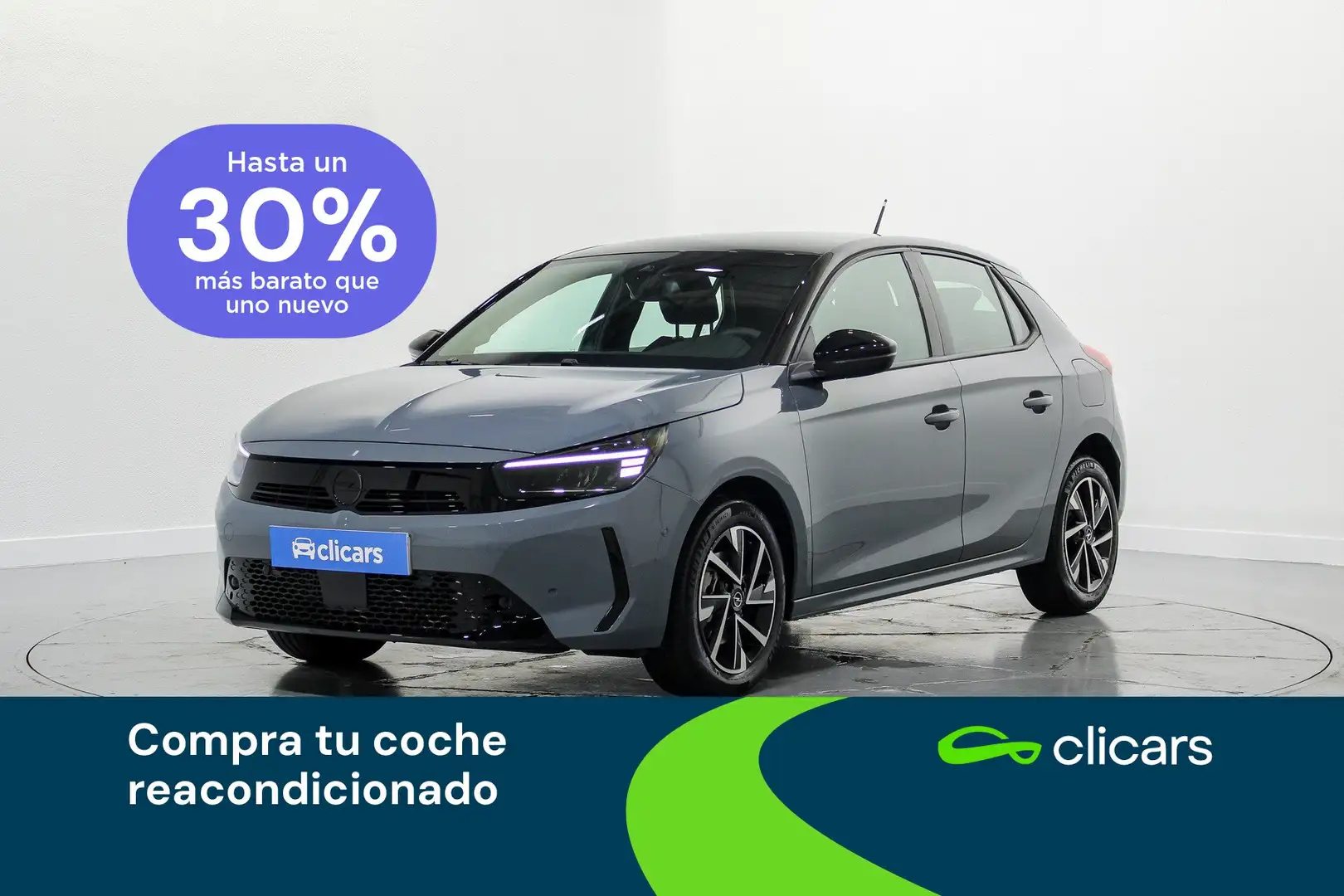 Opel Corsa 1.2T XHL S/S GS 100 Gris - 1