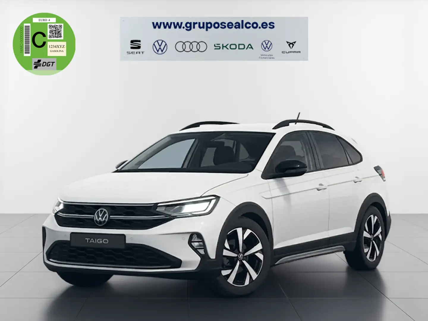 Volkswagen Taigo 1.0 TSI Más DSG 85kW Blanco - 1