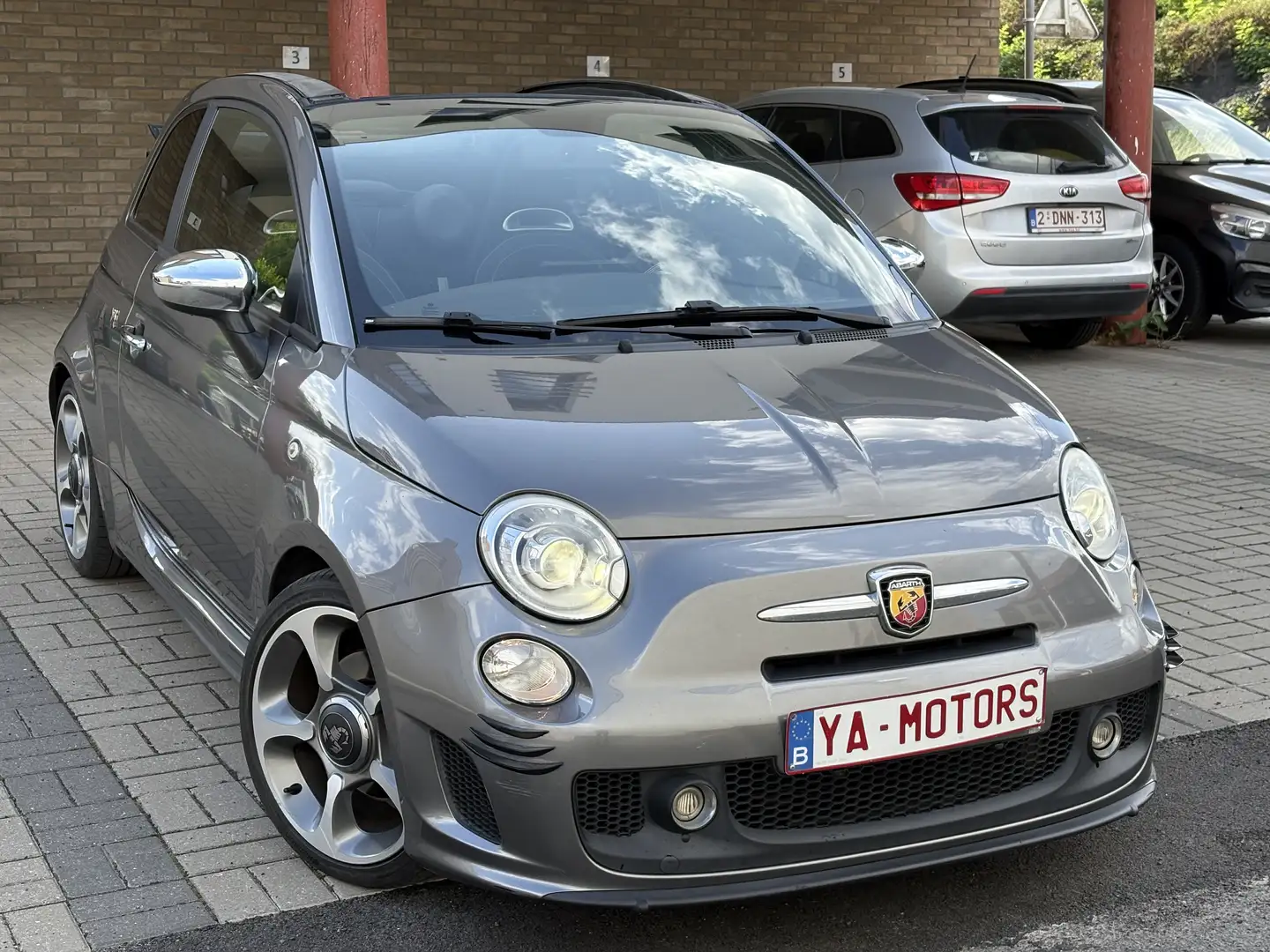 Abarth 500C 1.4 ABARTH CABRIOLET - AUTOMATIQUE - XÉNON Grey - 2