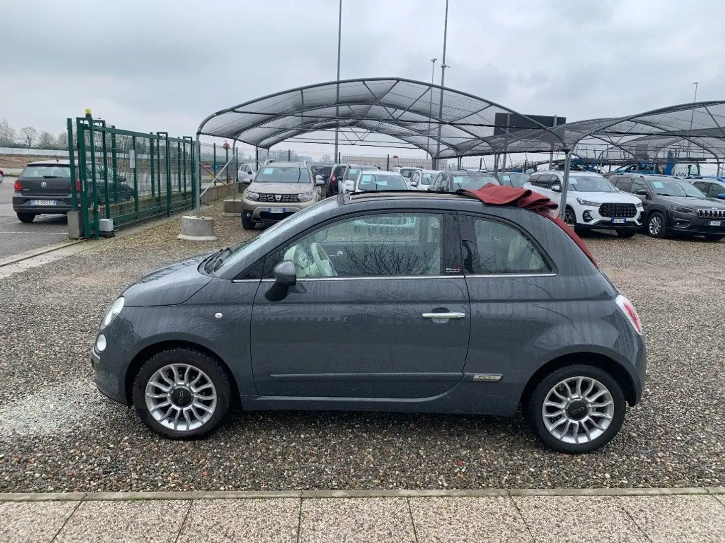 Fiat 500C 1.2 GQ Gris - 2
