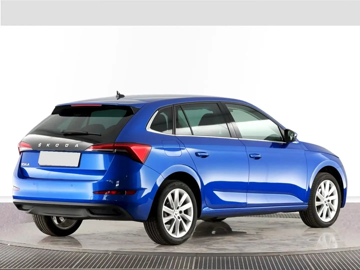 Skoda Scala 1.0 TSI 81kW Style AHK ACC Beheiz. Lenk Blau - 2