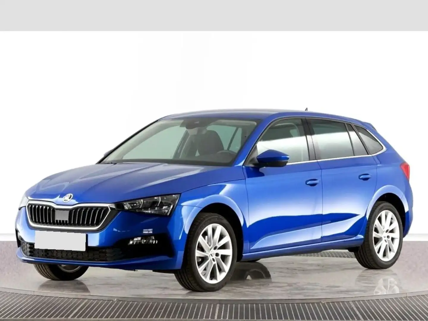 Skoda Scala 1.0 TSI 81kW Style AHK ACC Beheiz. Lenk Blau - 1