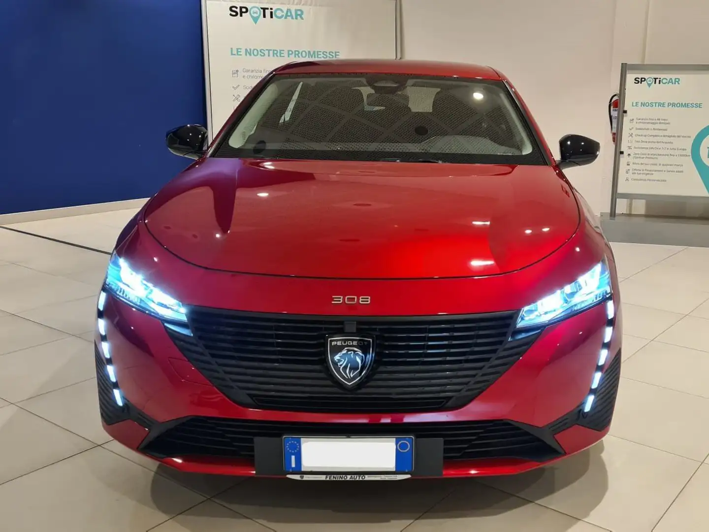 Peugeot 308 SW  Active Pack -cert. CHECK cinghia- *easy drive* Roşu - 1