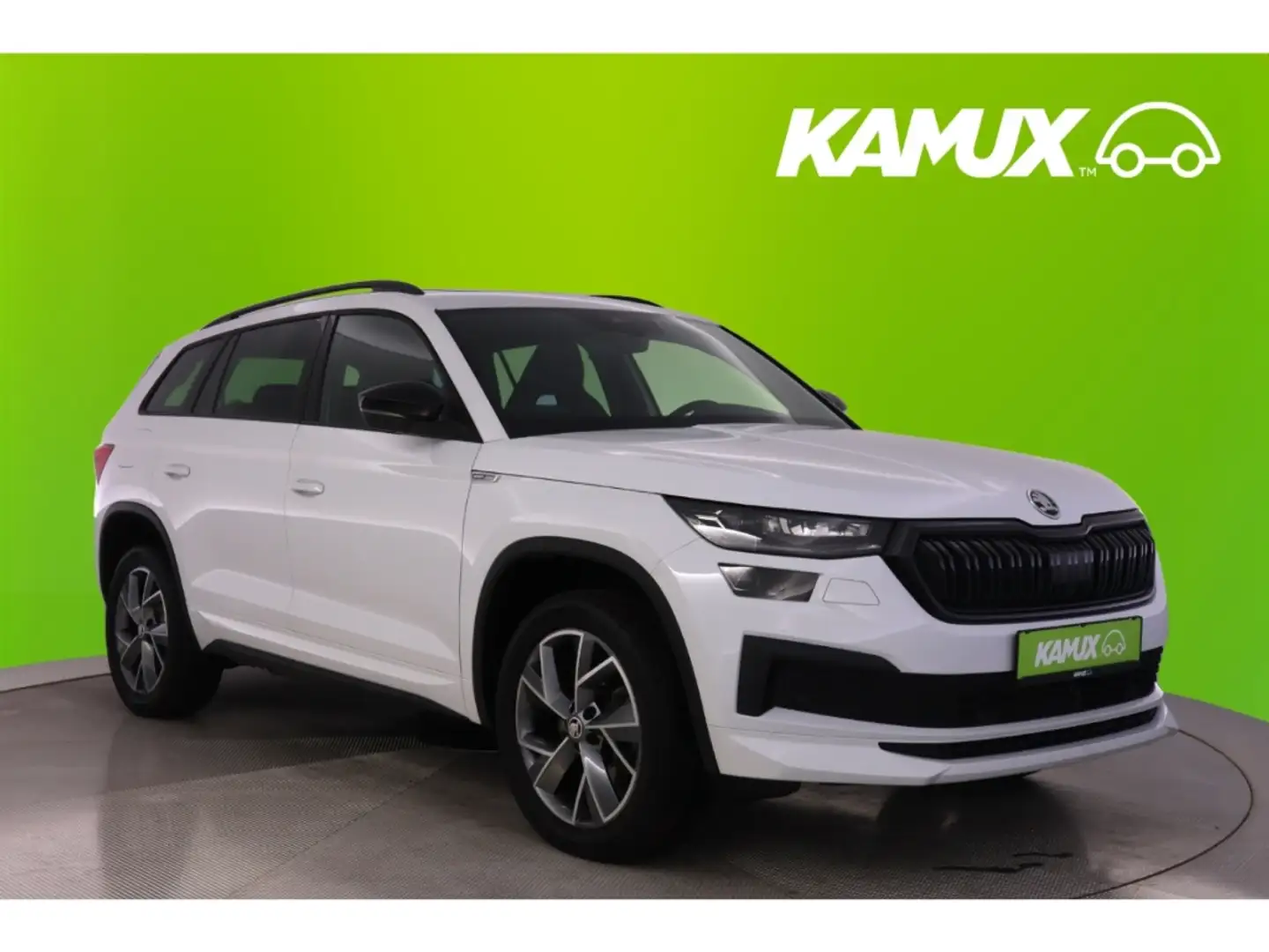Skoda Kodiaq 2.0TDI 4x4 DSG Sportline+LED+7-SITZE+AHK Wit - 1