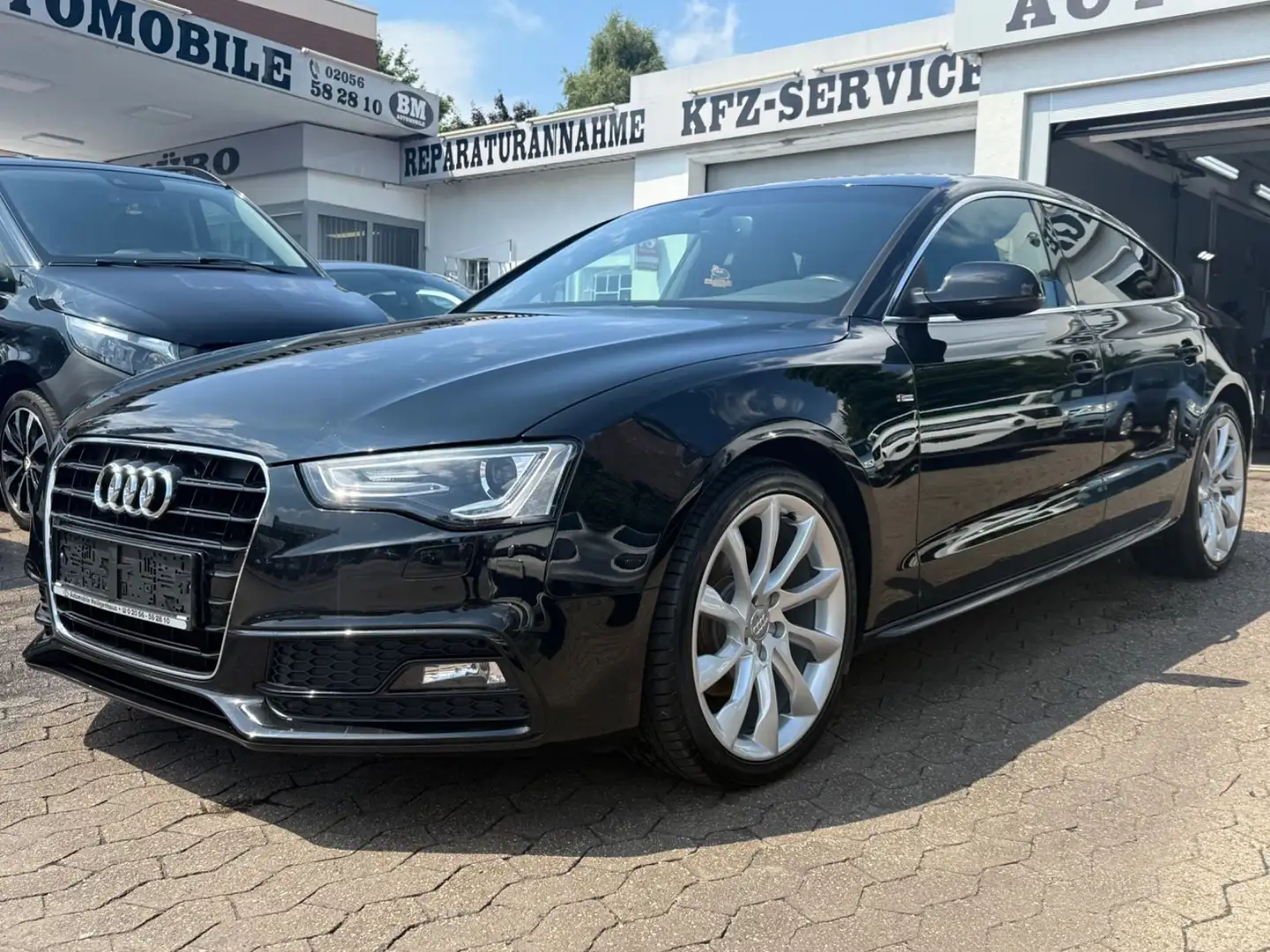 Audi A5 Sportback 2.0 TDI*2x S-Line*Key*Navi*8Fach Schwarz - 1