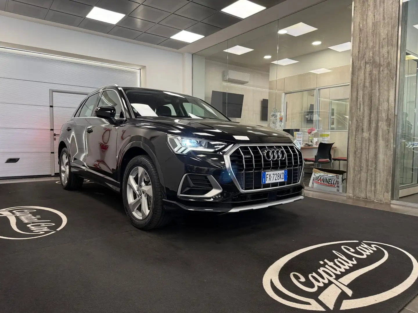 Audi Q3 Q3 II 2018 40 2.0 tdi Bus Adv quatt 190cv s-tronic Nero - 2