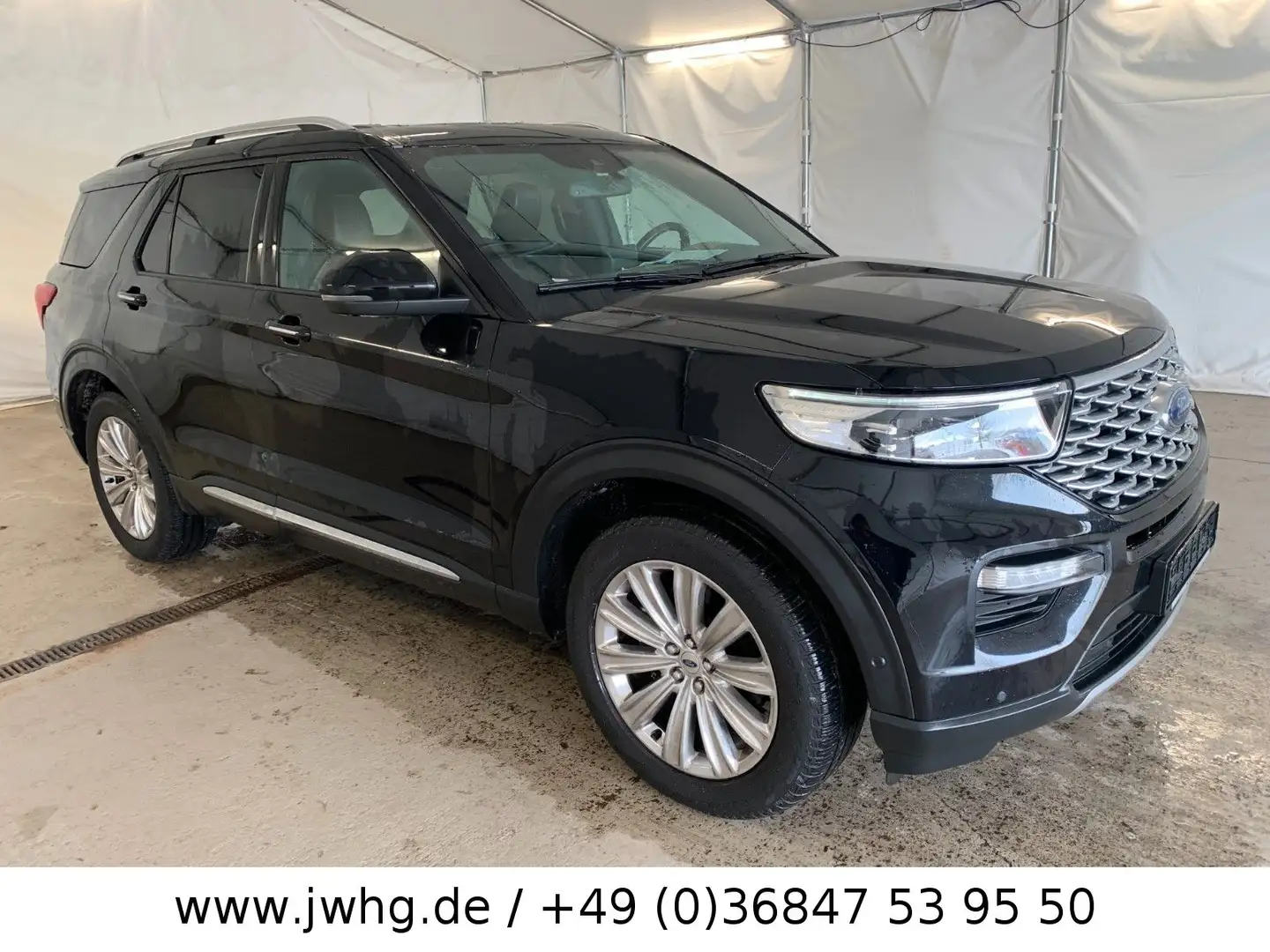 Ford Explorer Platinum Hybrid 4x4 20" ACC Pano 360°K Schwarz - 2