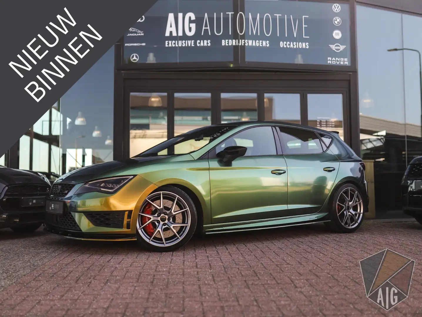 SEAT Leon 2.0 TSI Cupra 280 | Schaalstoelen | PDC | Carplay Green - 1