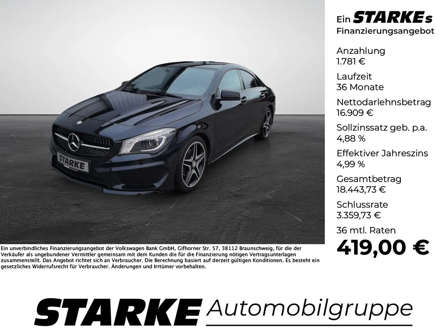 Mercedes-Benz CL A -Klasse 180 1.6 l 90kW Negro - 1