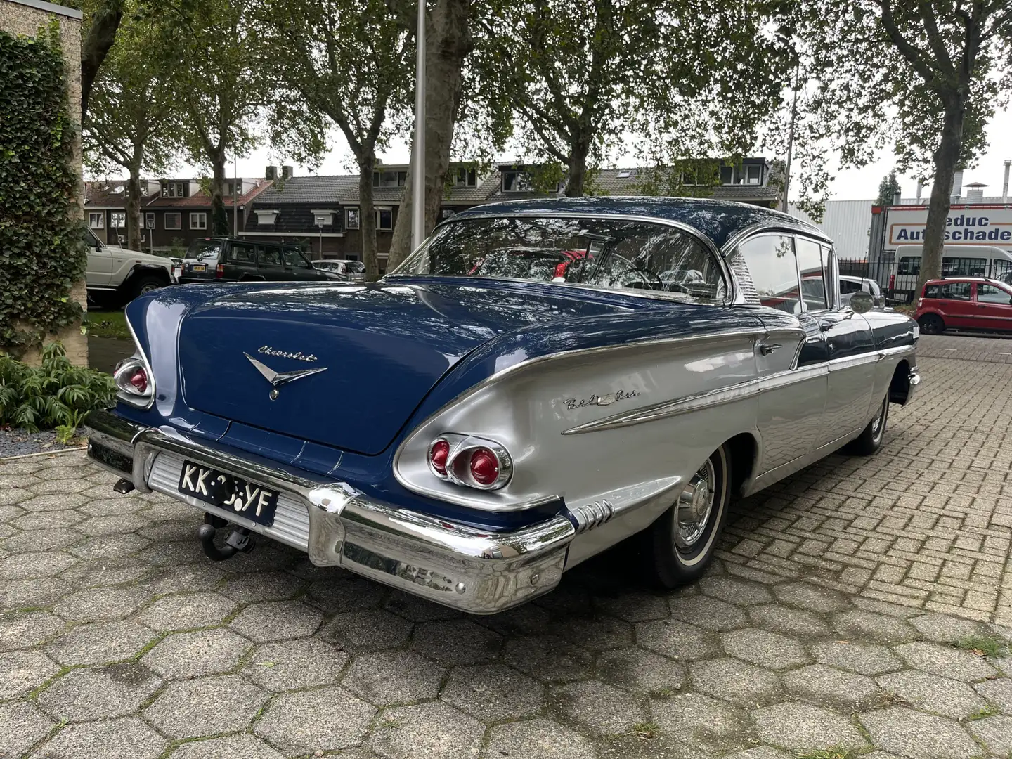 Chevrolet Bel Air Hard Top V8 Originele NL Auto Blau - 2