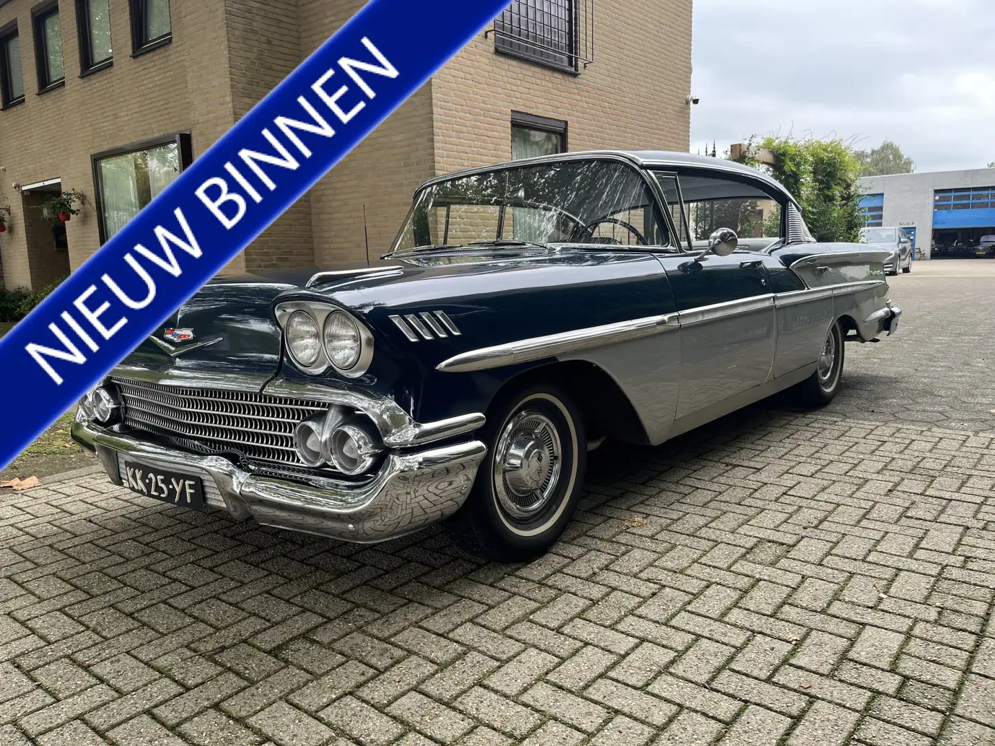Chevrolet Bel Air Hard Top V8 Originele NL Auto Blau - 1