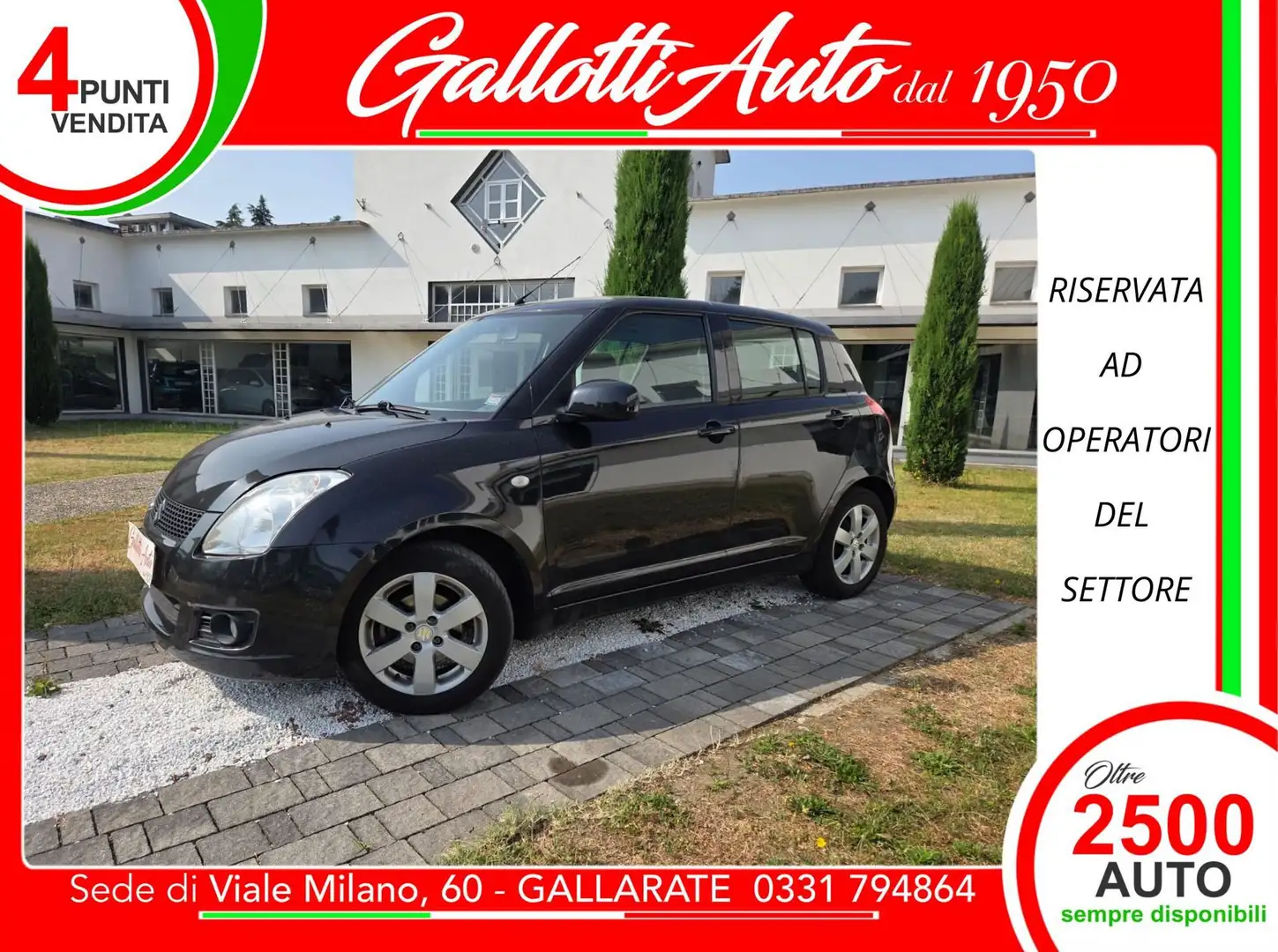 Suzuki Swift 1.3 5p. Zwart - 1