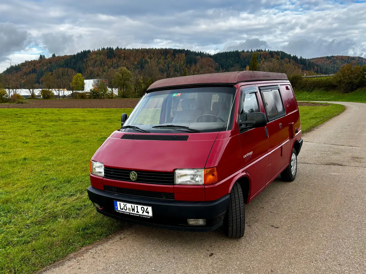 Volkswagen T4 Camper Carthago Malibu Rot - 2