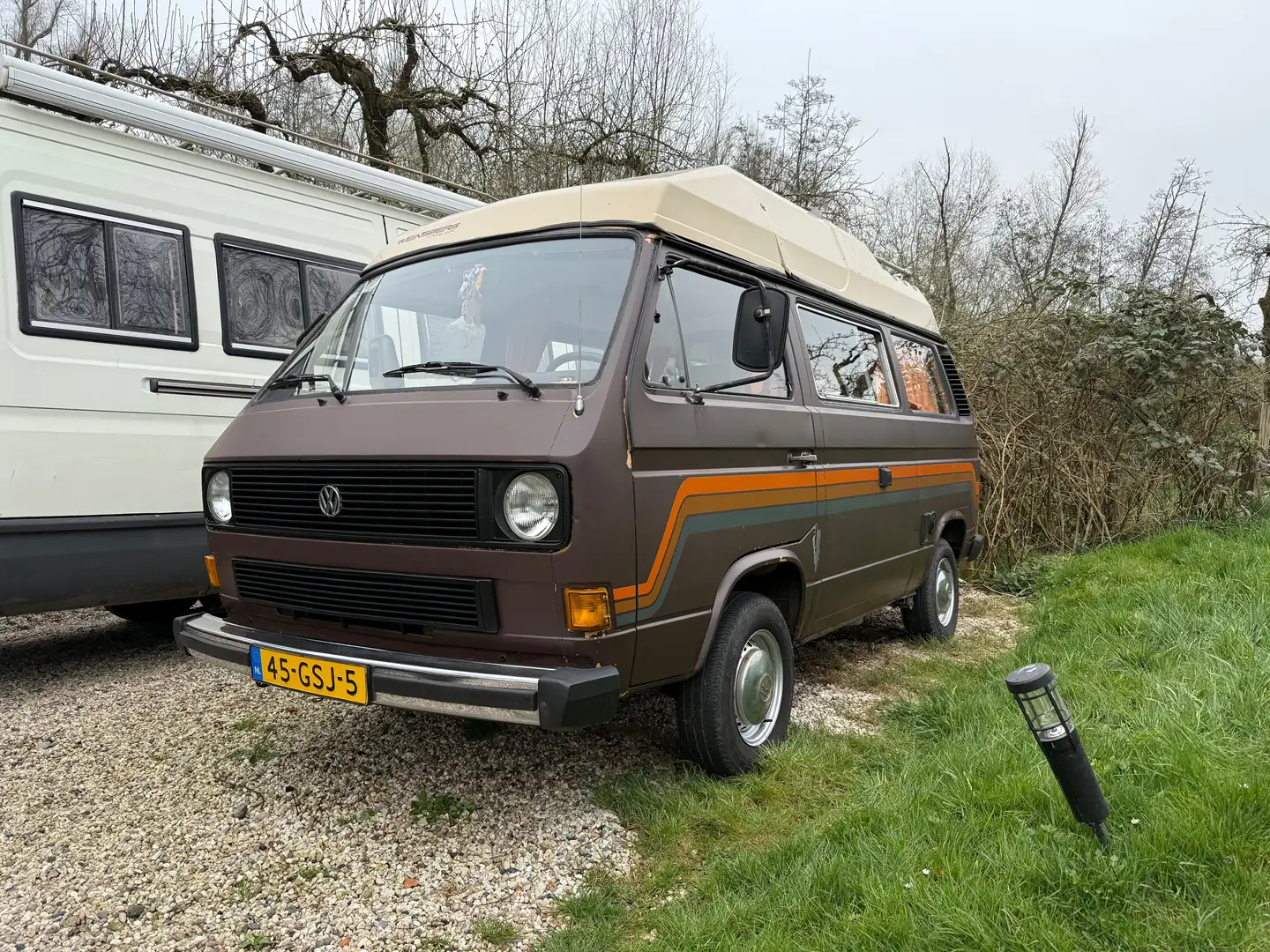 Volkswagen Transporter T3 Camper Westfalia Mosaïk Hnědá - 1