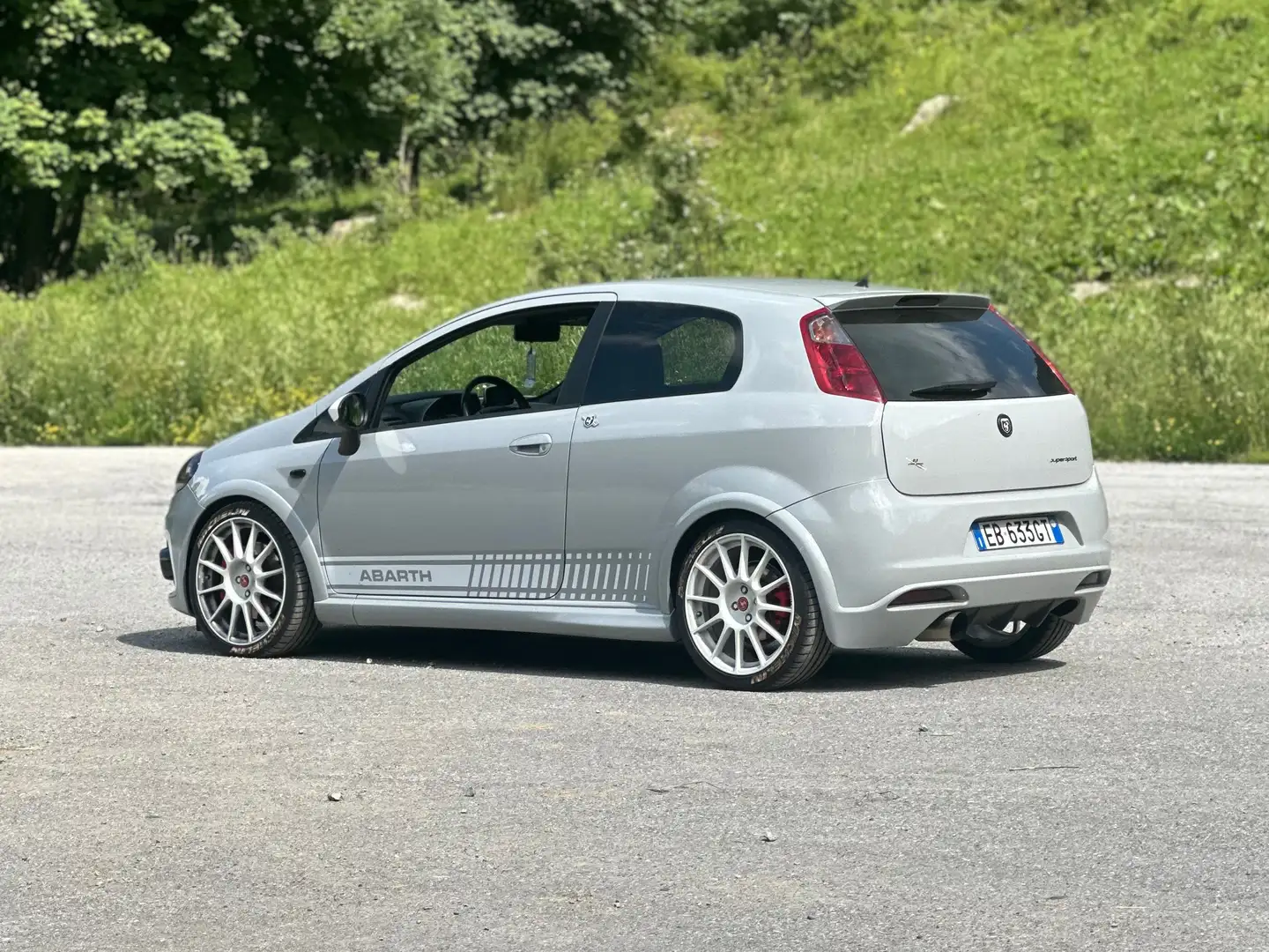 Abarth Grande Punto Grande Punto 1.4 t-jet 16v SS 180cv 3p Gris - 1