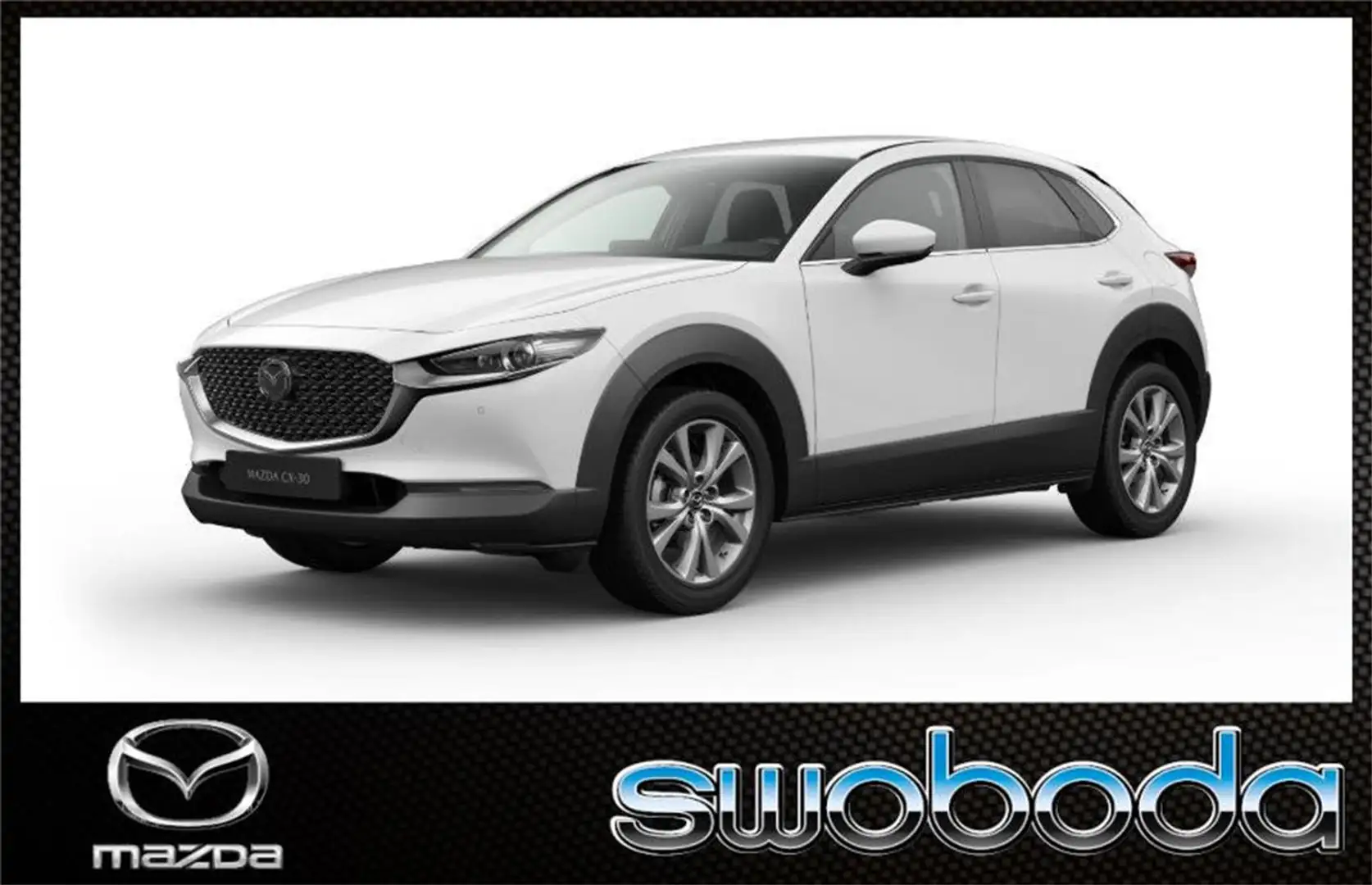 Mazda CX-30 e-Skyactive G140 AT Exclusive-Line Weiß - 1
