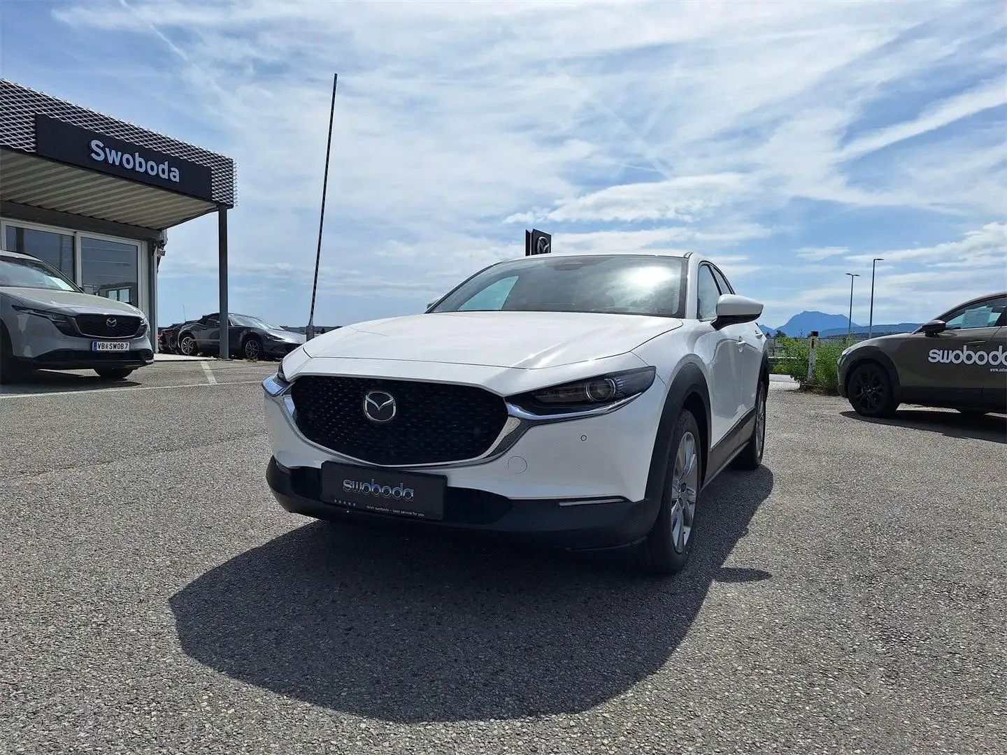 Mazda CX-30 e-Skyactive G140 AT Exclusive-Line Weiß - 2