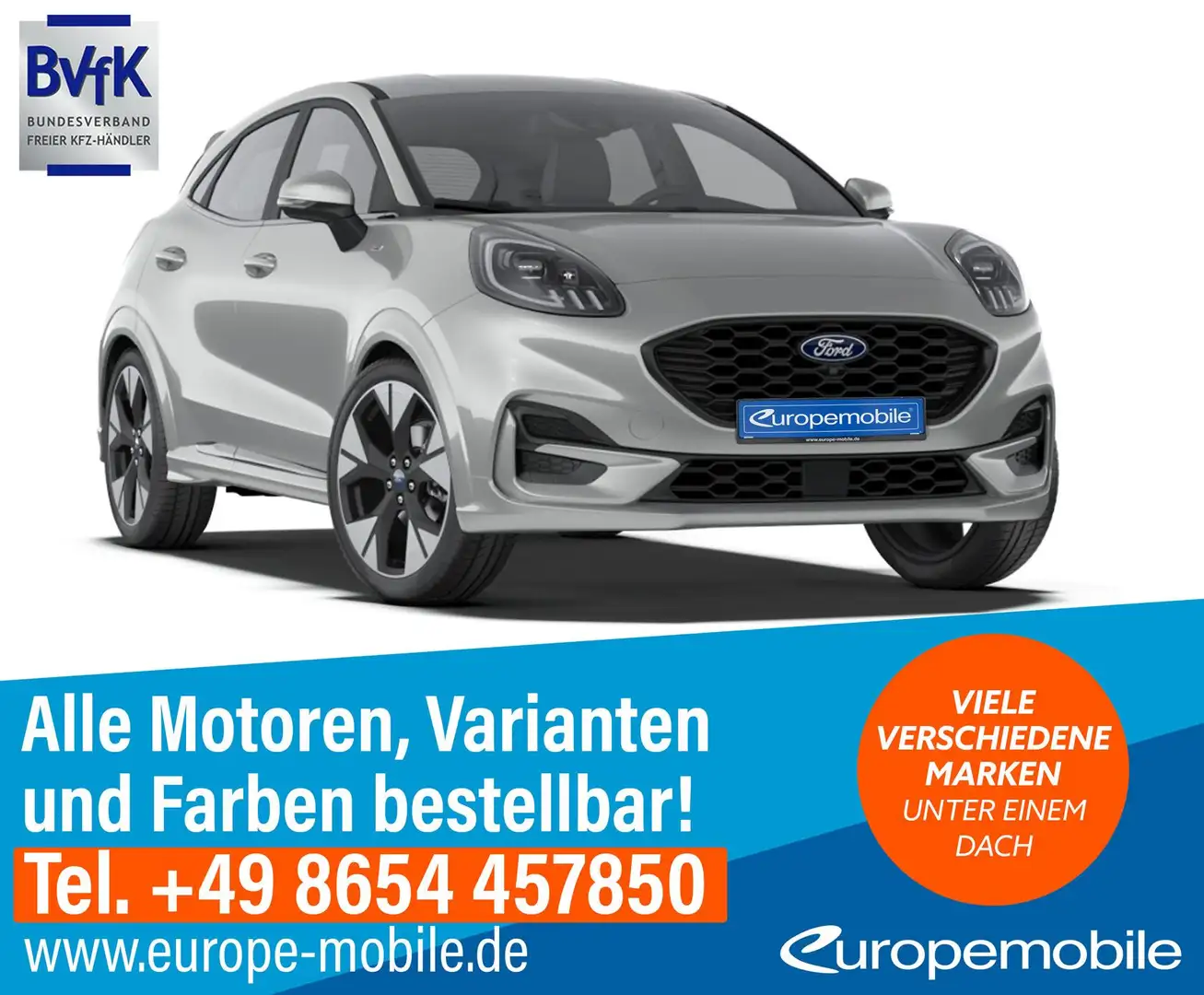 Ford Puma Titanium FACELIFT 2024 1.0 l EcoBoost Hybrid 92... - 1