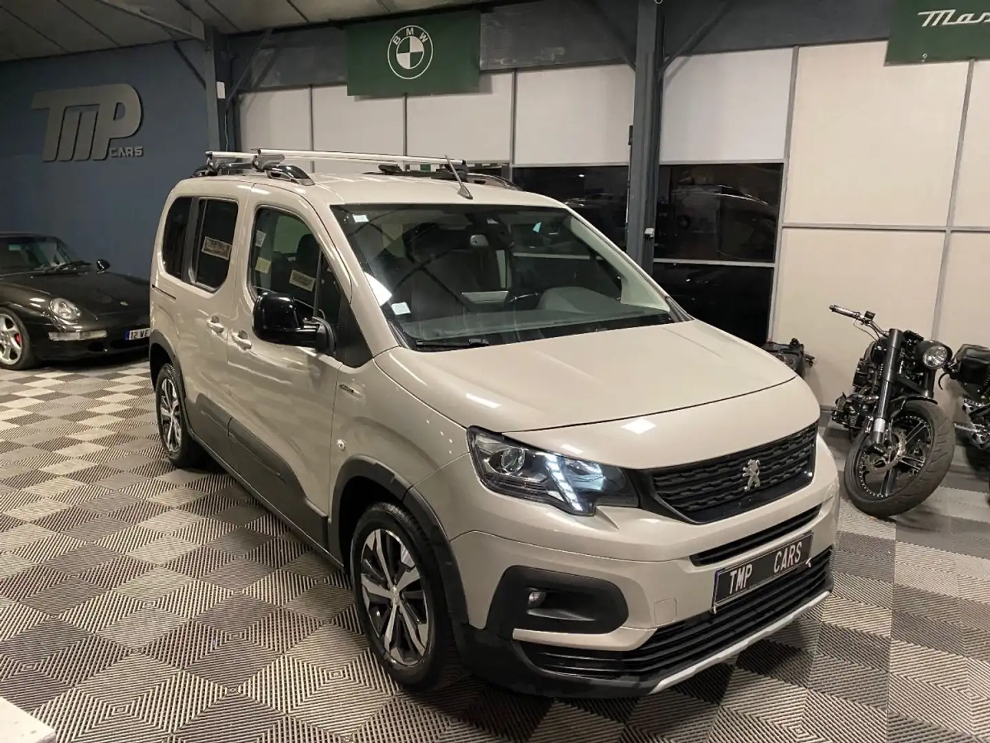 Peugeot Rifter BlueHDi 130ch S&S Standard GT Line Attelage Beige - 1