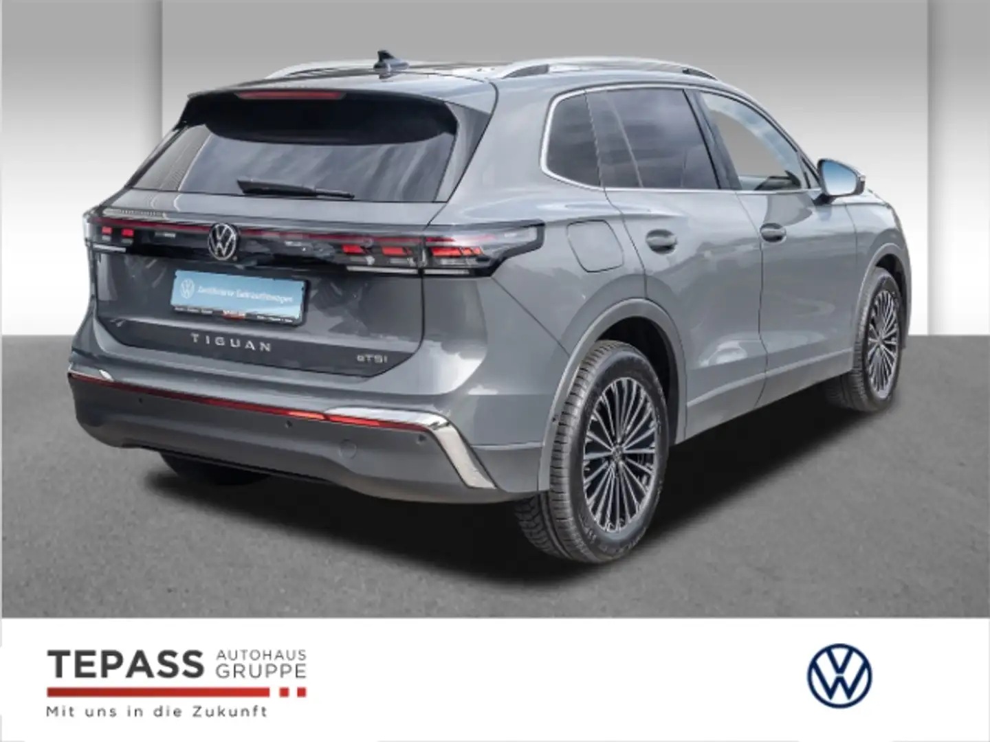 Volkswagen Tiguan 1,5 l eTSI OPF Elegance NAVI KLIMA APP AHK ALLSEAS Grau - 2