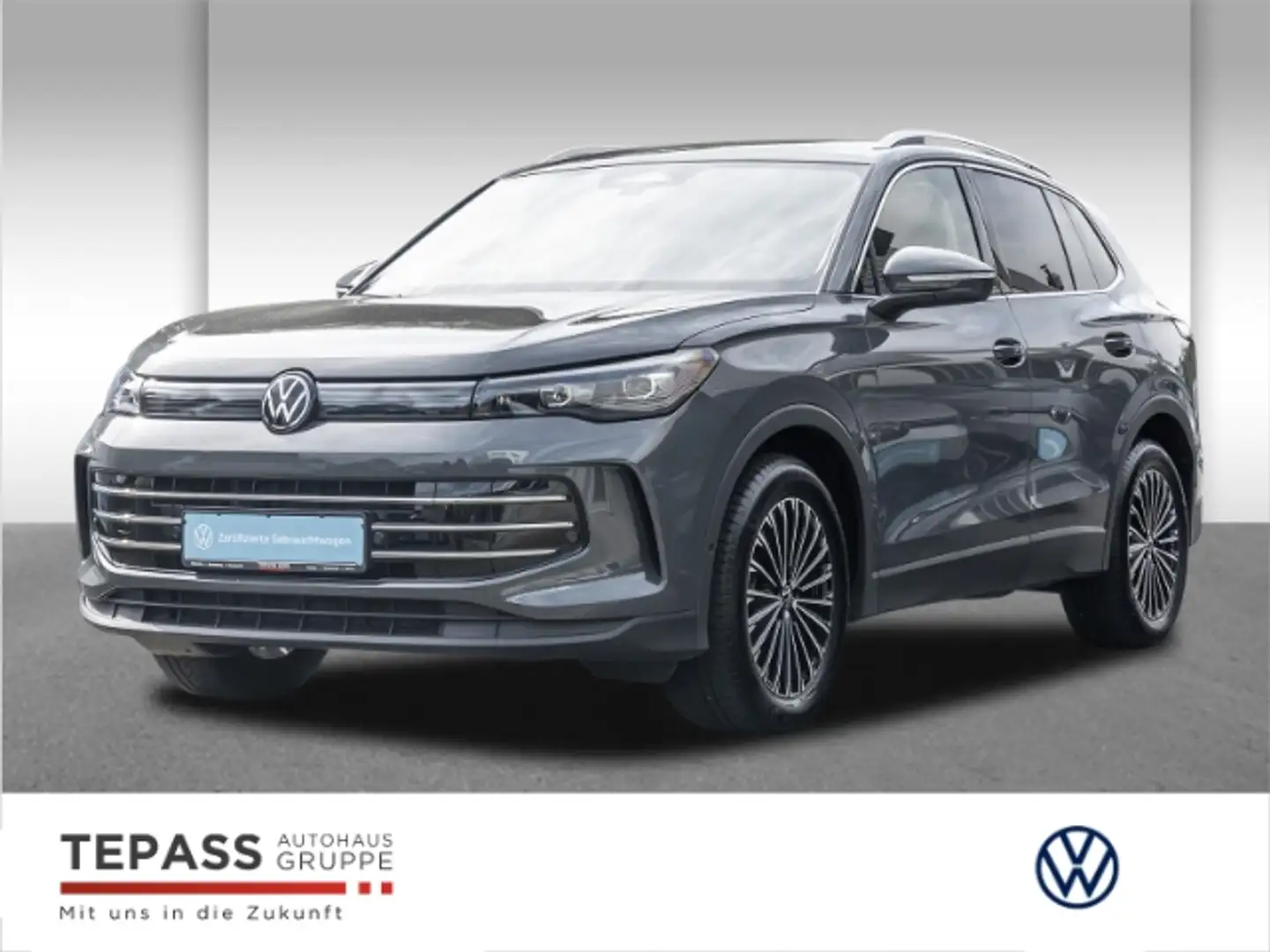 Volkswagen Tiguan 1,5 l eTSI OPF Elegance NAVI KLIMA APP AHK ALLSEAS Grau - 1