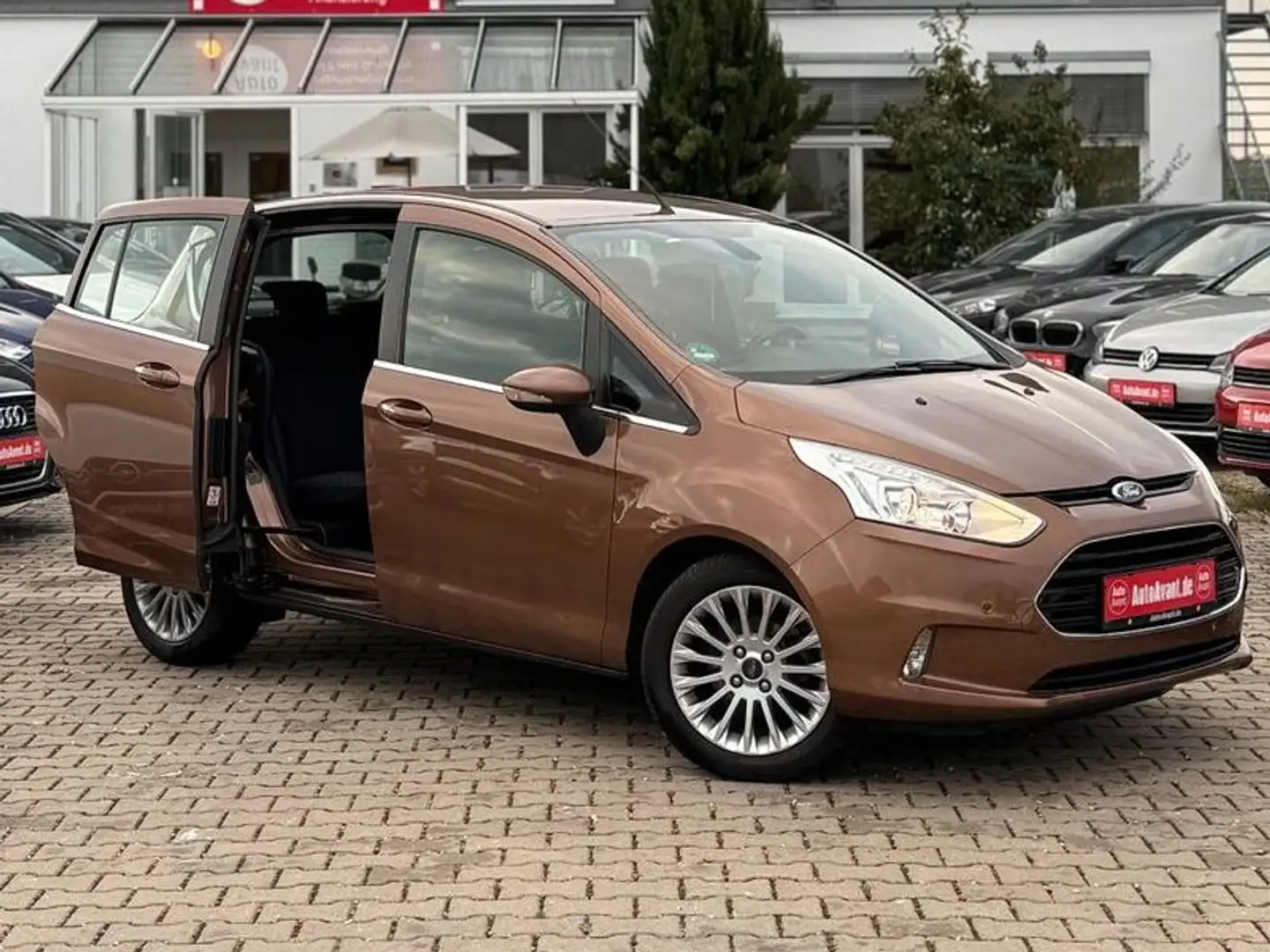 Ford B-Max 1,0 EcoBoost 92kW S/S Titanium*SHZ*PDC*GRA Braun - 1