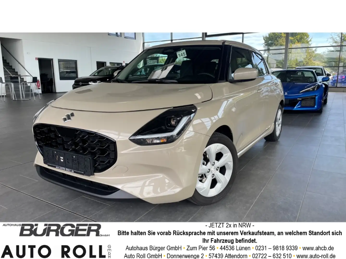 Suzuki Swift 1.2 Comfort LED NAVI ACC Kamera SitzHZG APP Connec Beige - 1