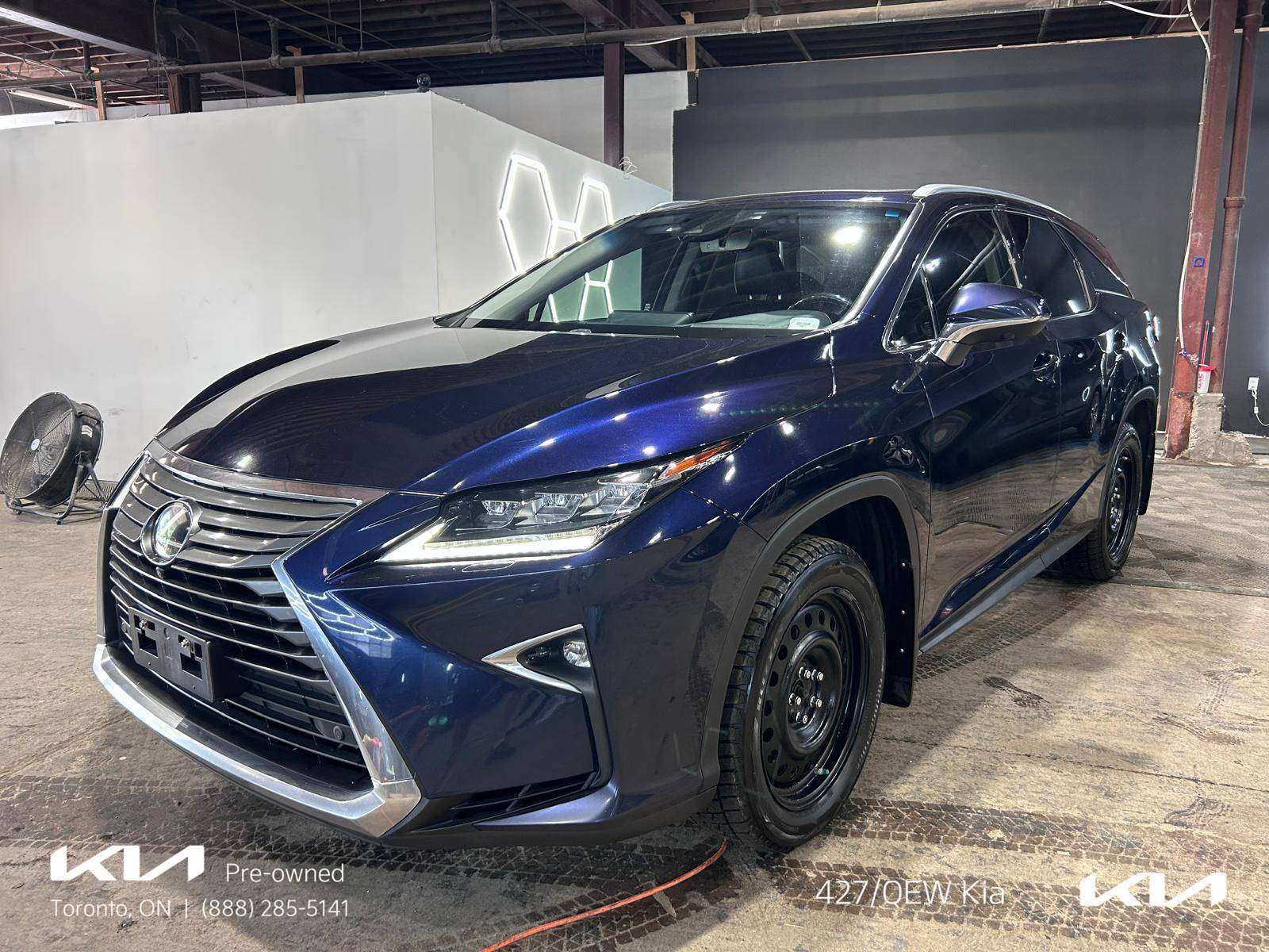 Blue 2018 Lexus RX SUV / Crossover All-Wheel Drive 8-Speed Automatic