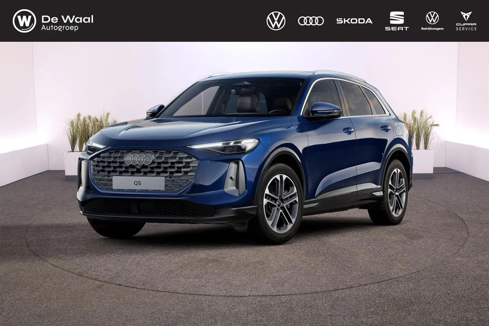 Audi Q5 Advanced edition 2.0 TFSI e S tronic Blauw - 1