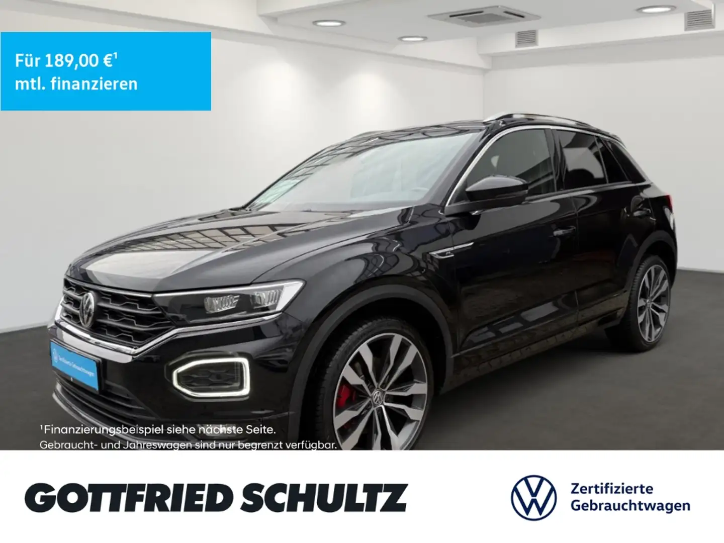 Volkswagen T-Roc 1.5 TSI DSG LED NAV PANO SHZ Sport ALLSEASON Noir - 1