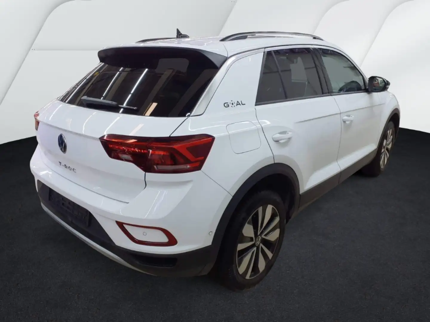 Volkswagen T-Roc 1.0 TSI GOAL NAVI KLIMA PDC SHZG LED Weiß - 2
