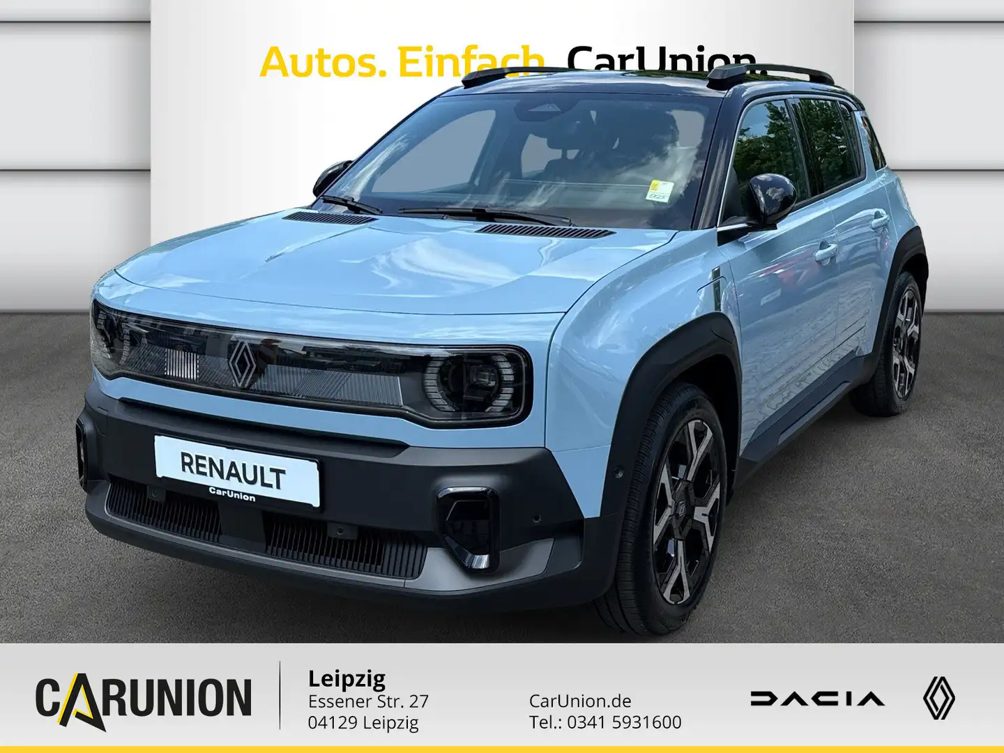 Renault R 4 E-Tech elektrisch Techno 150 Comfort Range Blau - 1