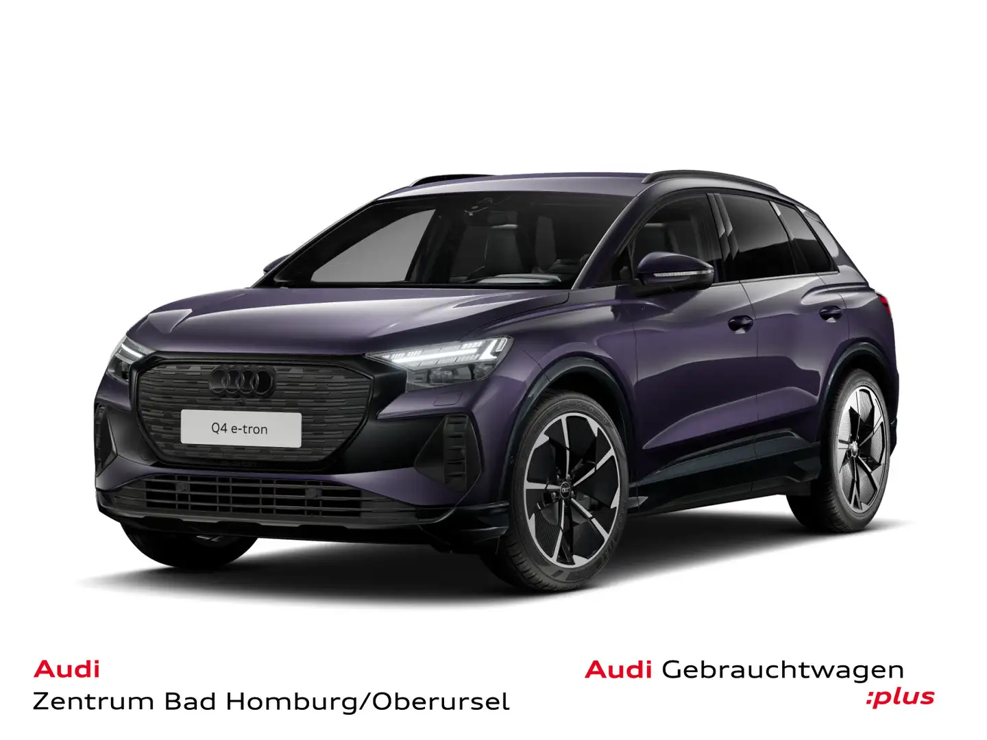Audi Q4 e-tron 55 quattro S line*Navi*Matrix*Alu*HUD* Violett - 1