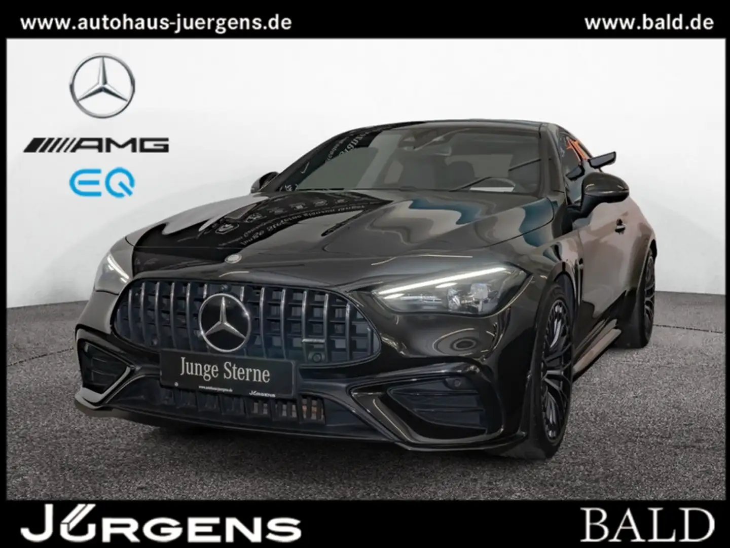 Mercedes-Benz CLE 53 AMG 4M+ Coupé Pano/Burm/Night/Distr/Memo Schwarz - 1