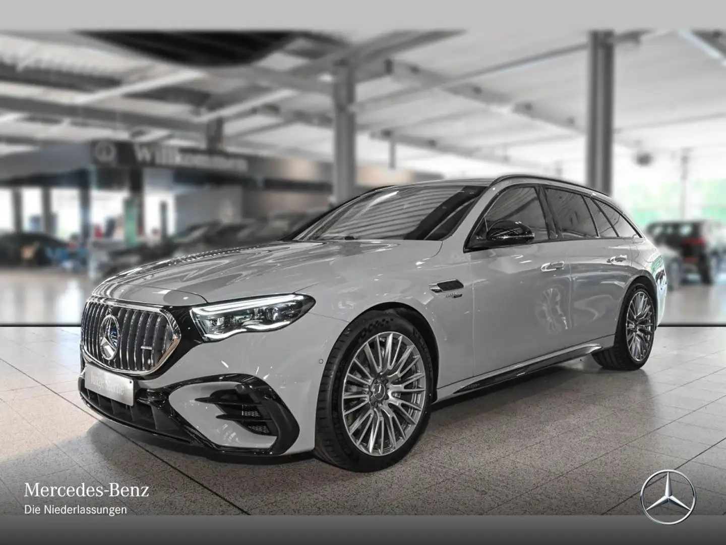Mercedes-Benz E 53 AMG T 4M Hybrid 360° Burmester Distr. HUD AHK Gri - 2